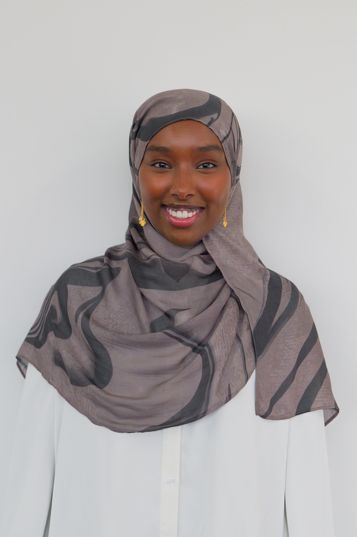 Modal Rayon - Neutral swirl - Nasiba