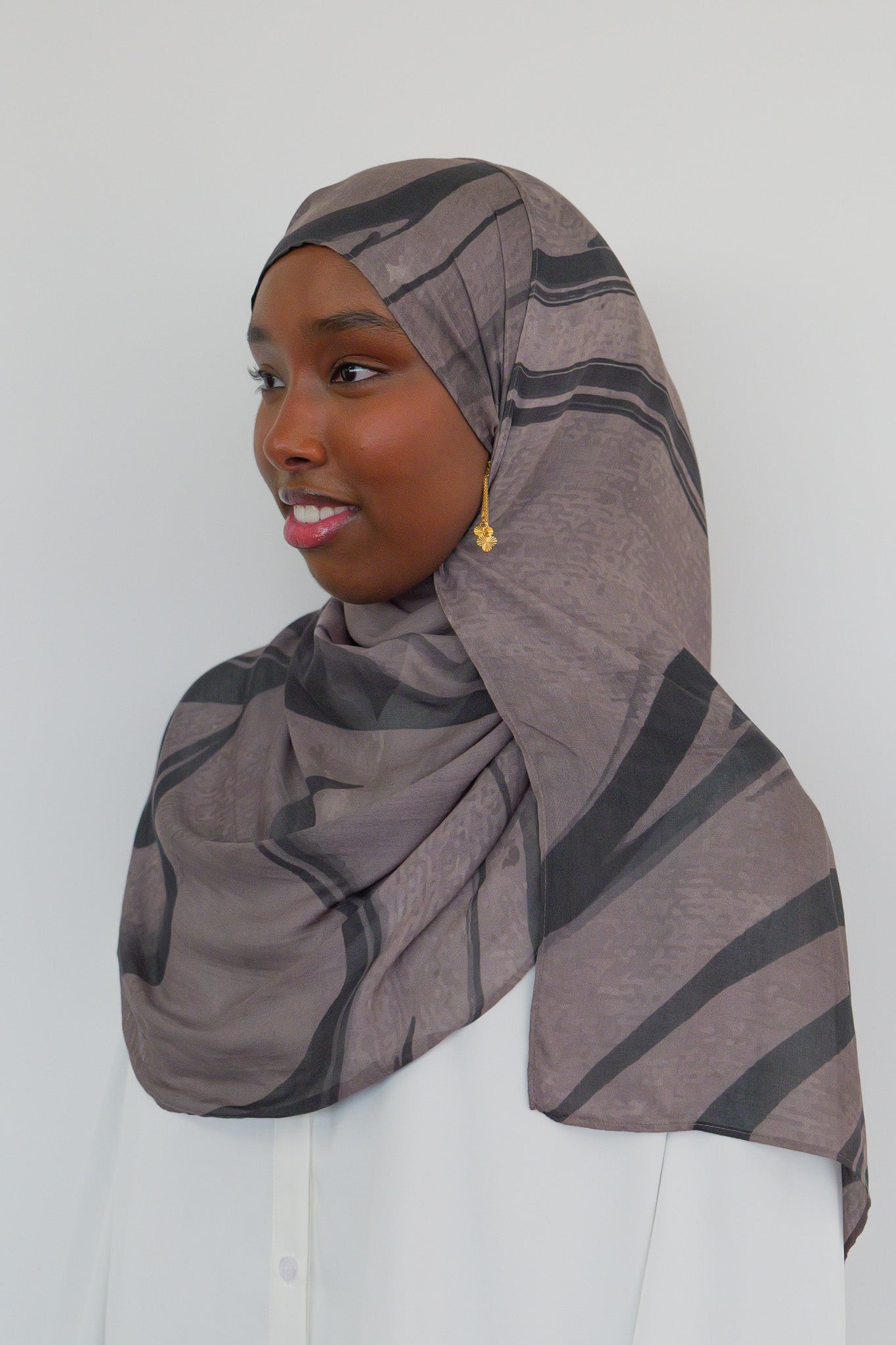 Modal Rayon - Neutral swirl - Nasiba