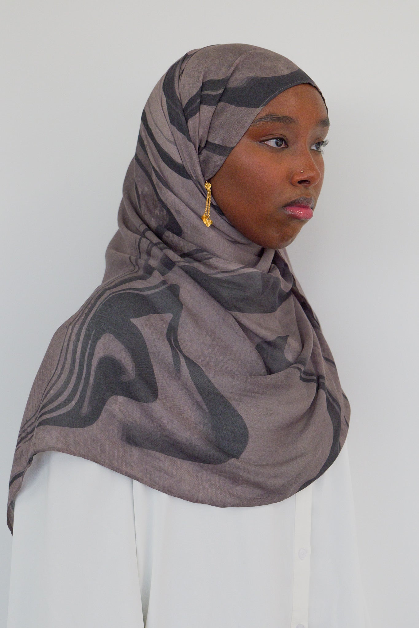 Modal Rayon - Neutral swirl - Nasiba