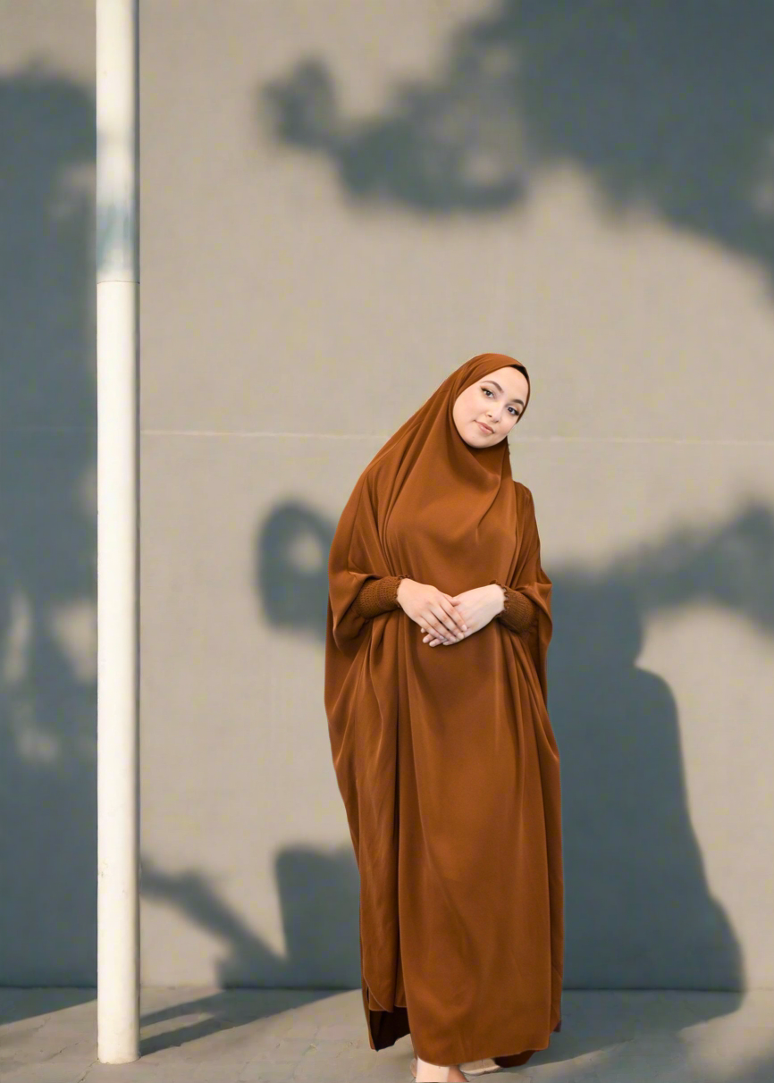 Full Length Jilbab - Caramel