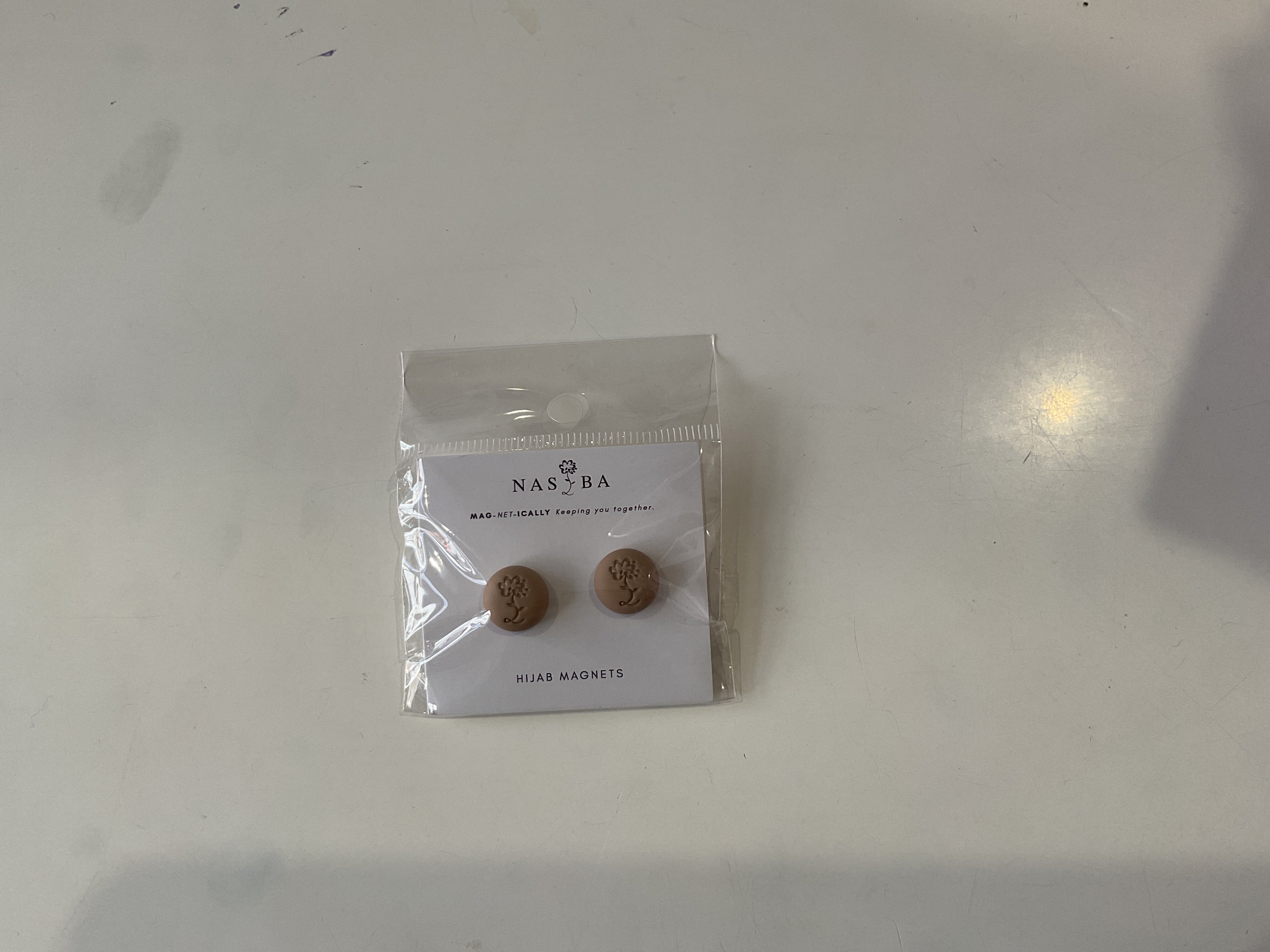 Hijab Magnets - Beige