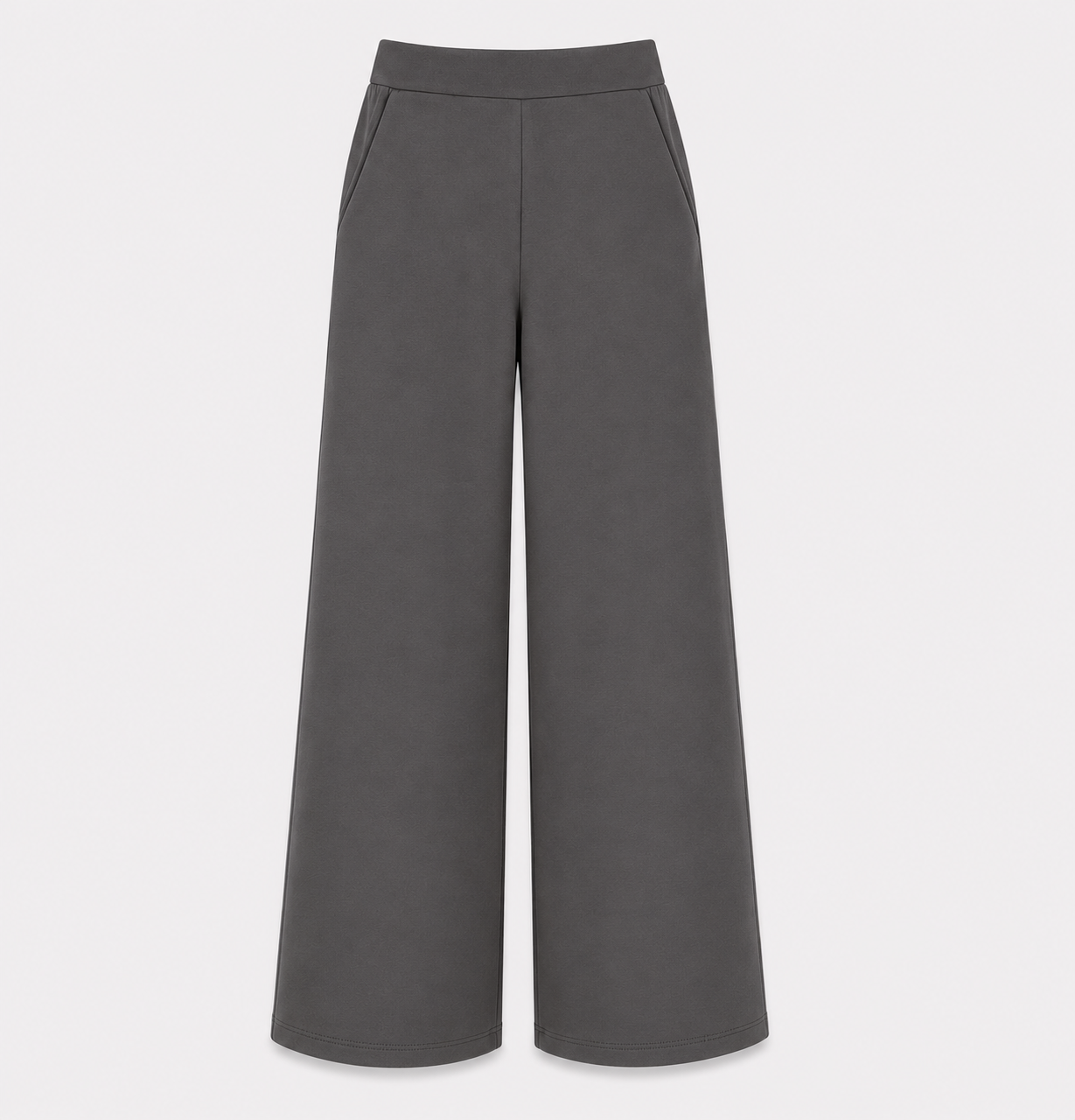 Solace Wide Leg Pants - Charcoal