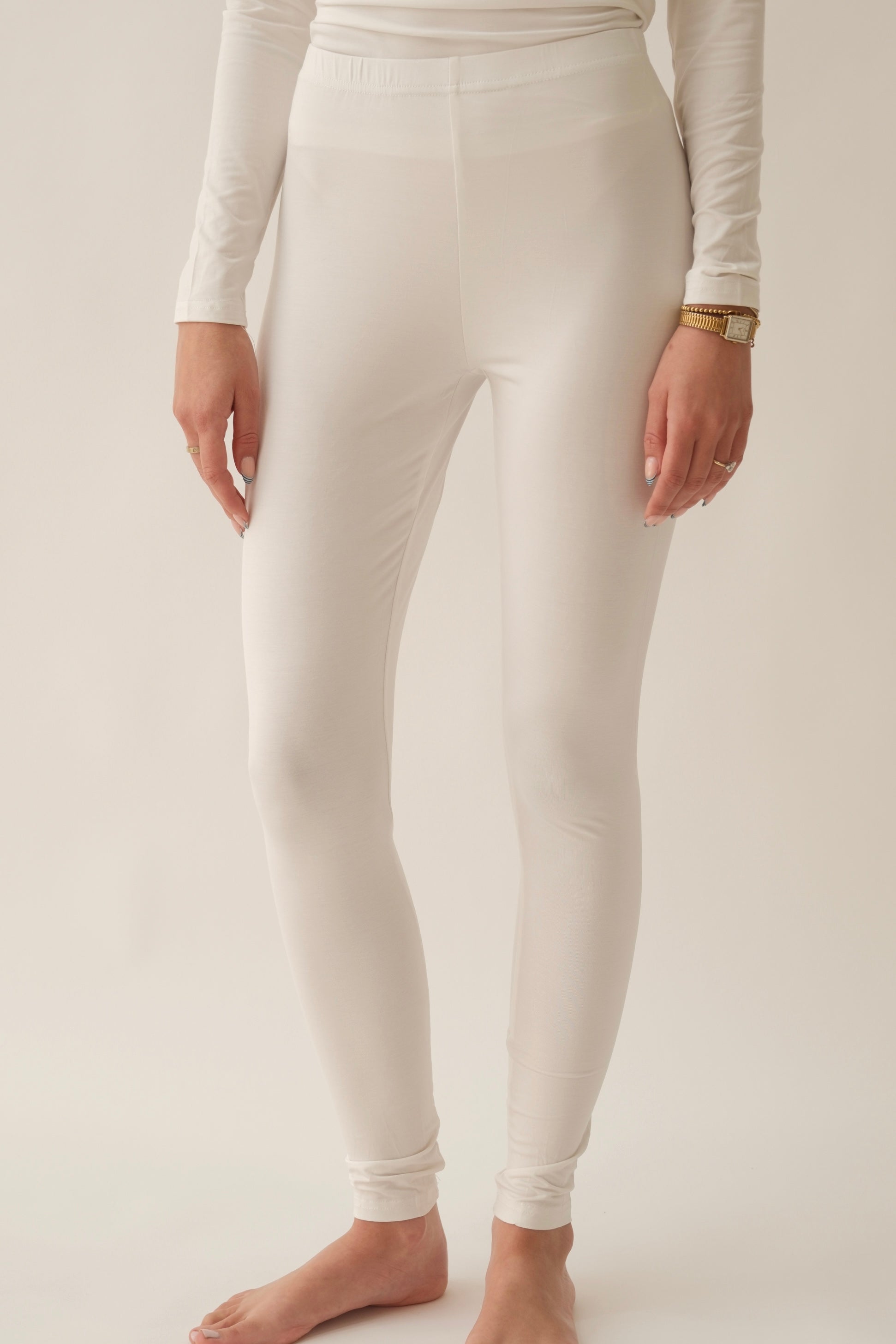 Legging - Daisy White