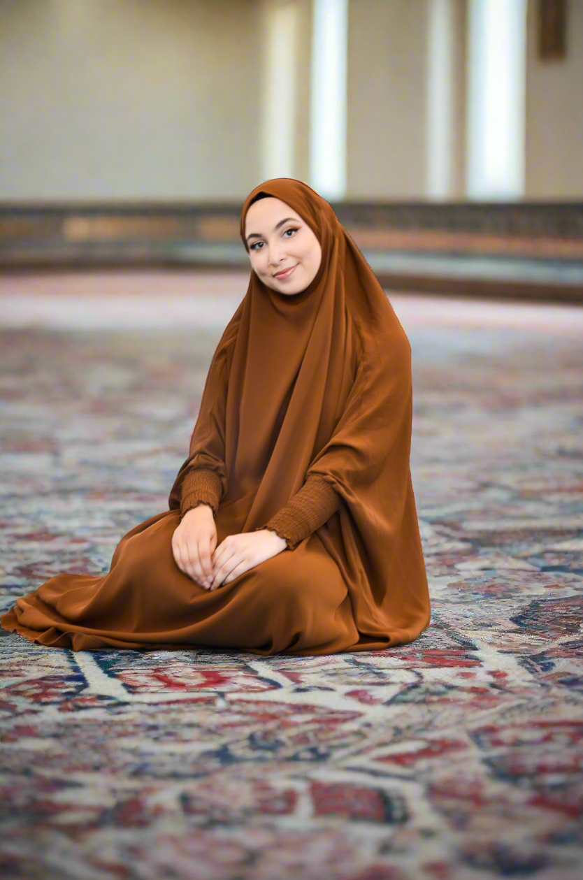 Full Length Jilbab - Caramel