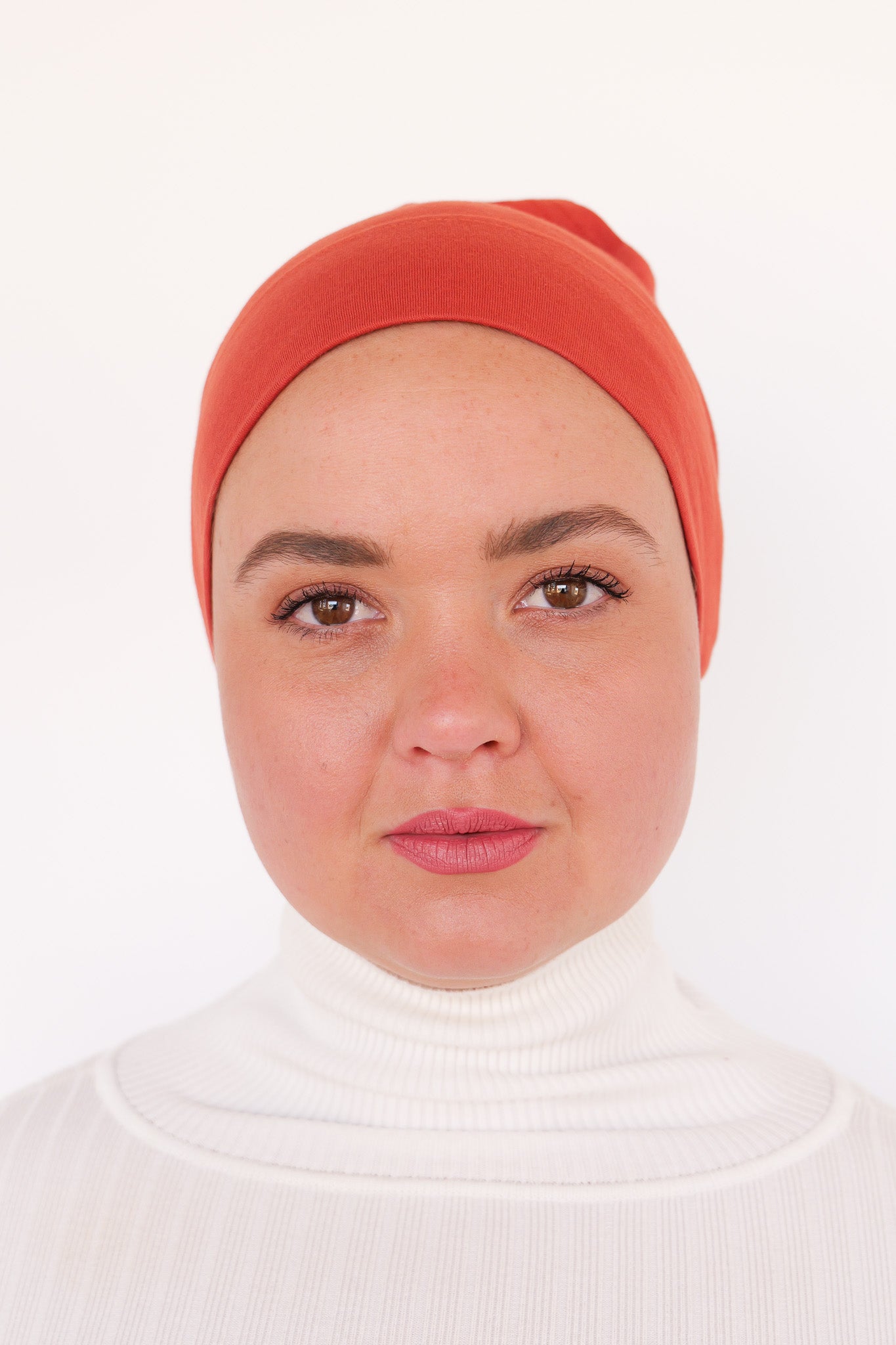 Cotton Undercap - Burnt Brick - Nasiba