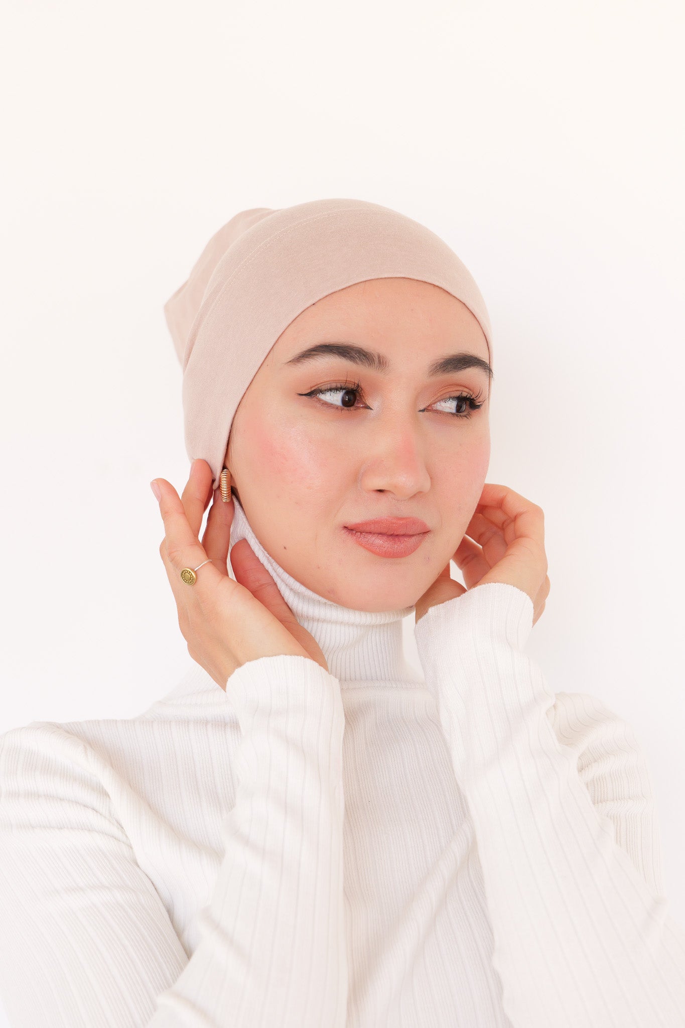Cotton Undercap - Cameo Rose - Nasiba
