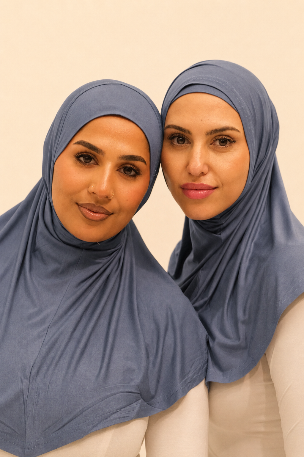 Slip on Hijab - Folkestone Gray (J)