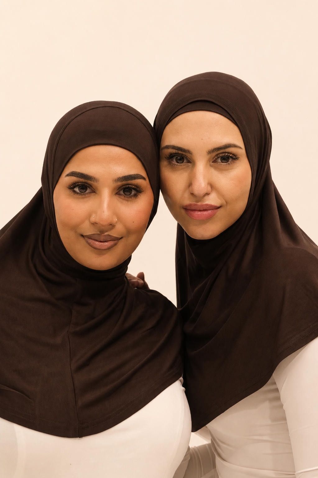 Slip on Hijab - Chicory Coffee (J)