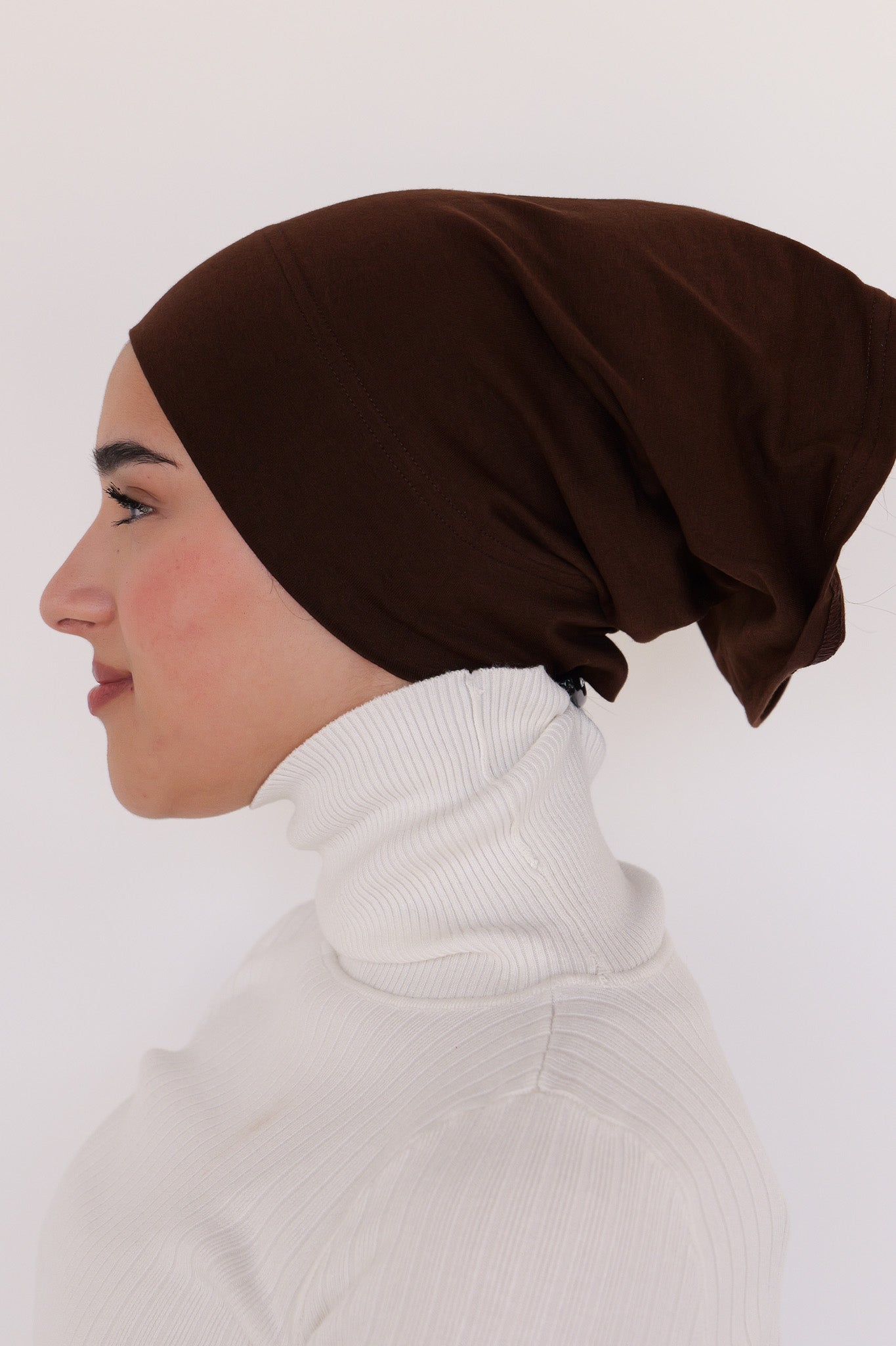 Cotton Undercap - Chestnut - Nasiba