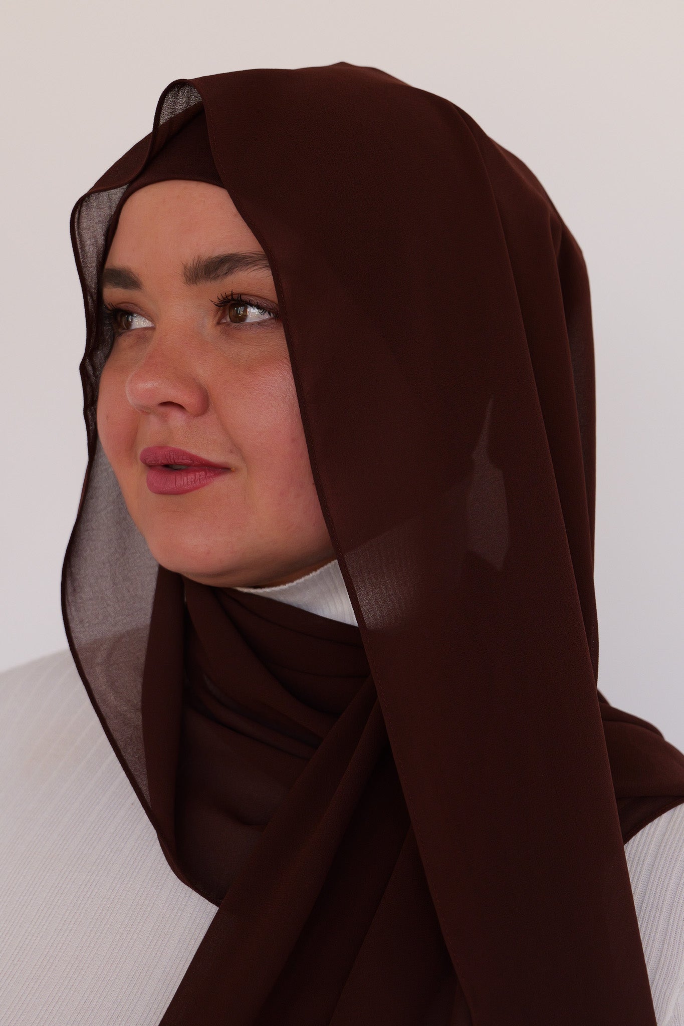 Premium Chiffon - Chocolate - Nasiba
