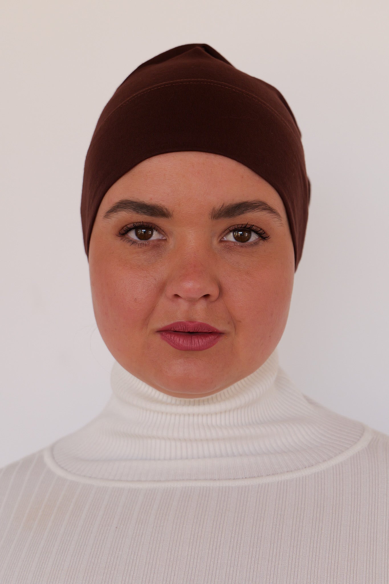 Cotton Undercap - Chocolate - Nasiba