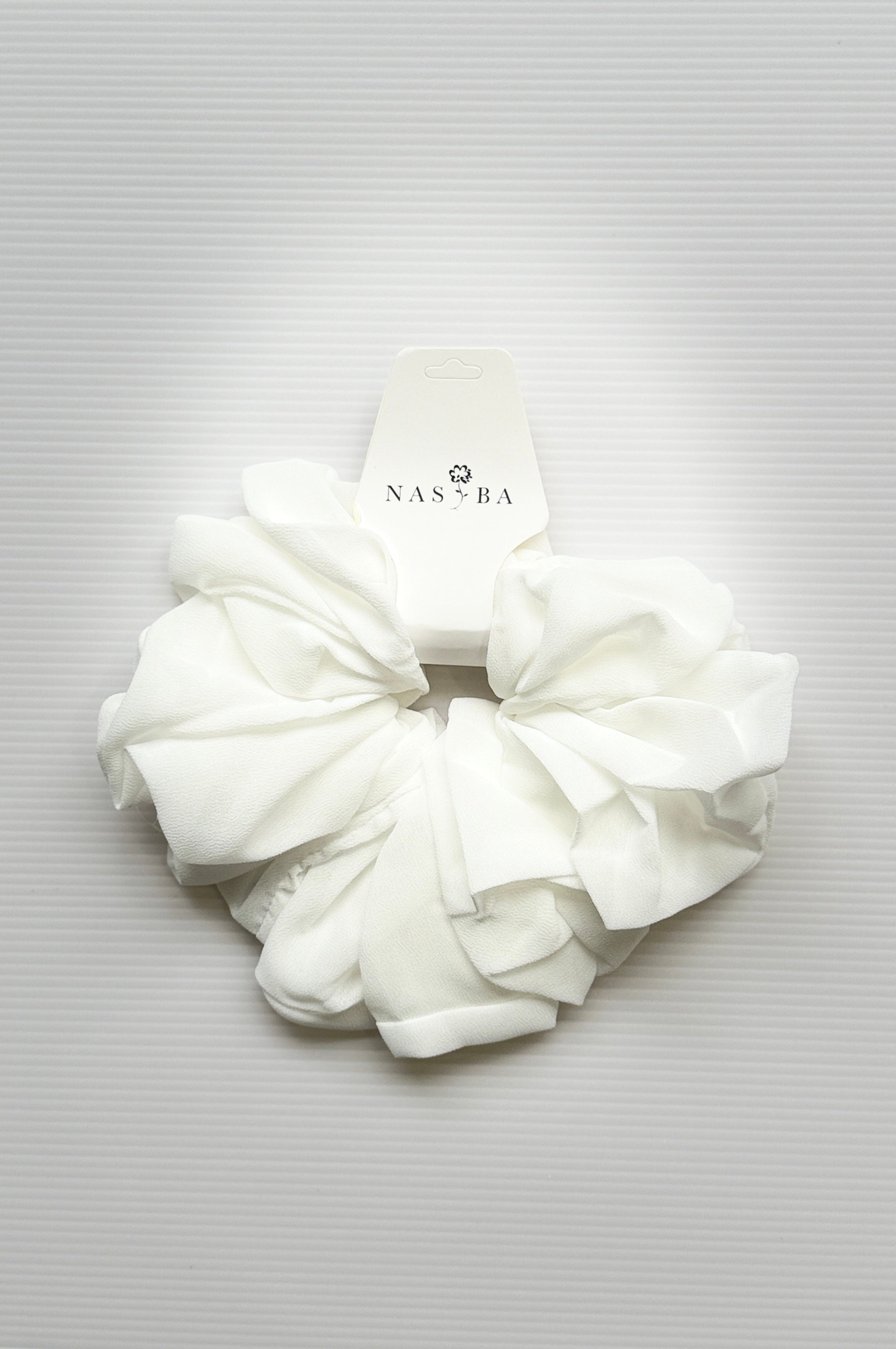 Scrunchie Off White