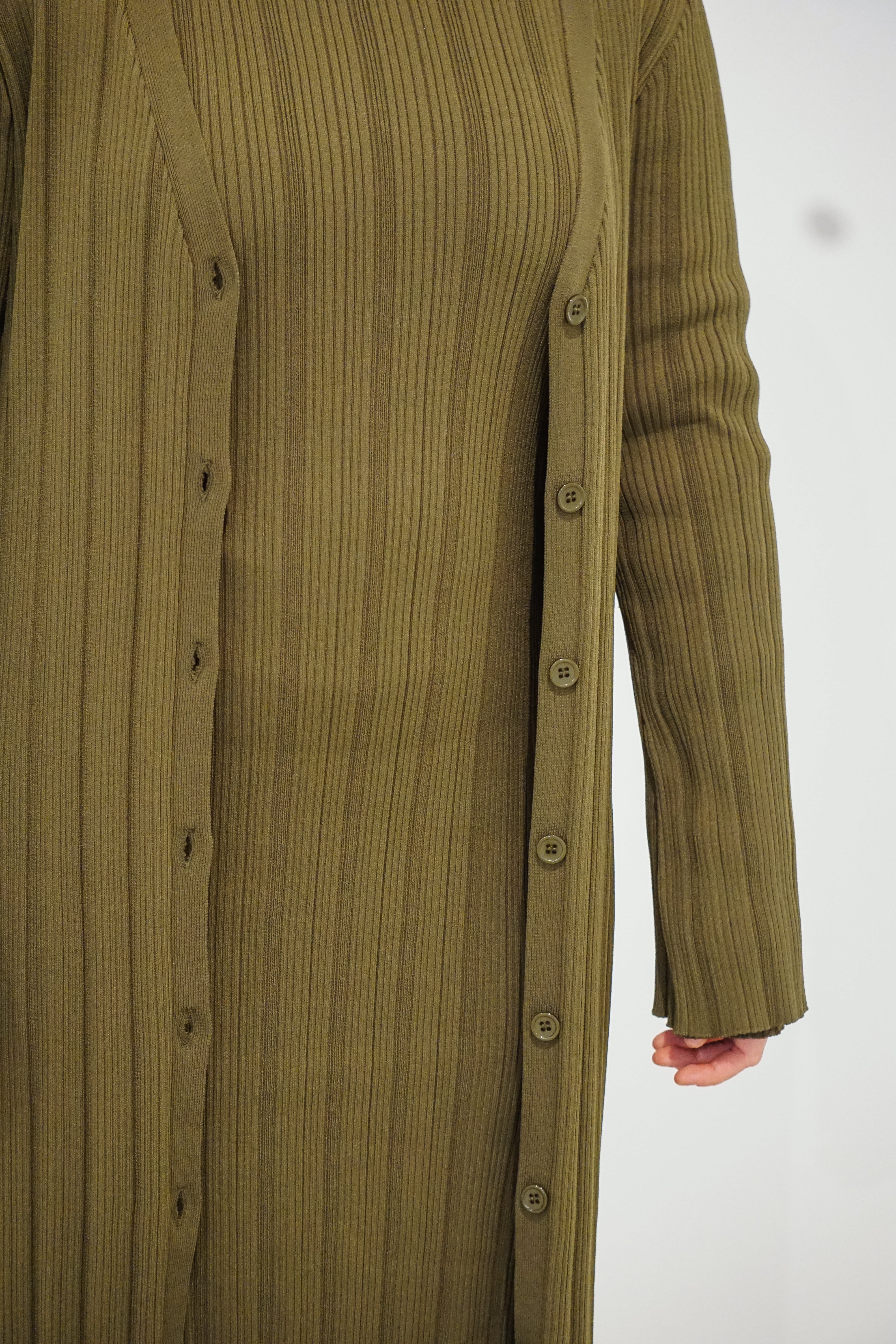 Liyana Maxi Cardigan - Deep Olive