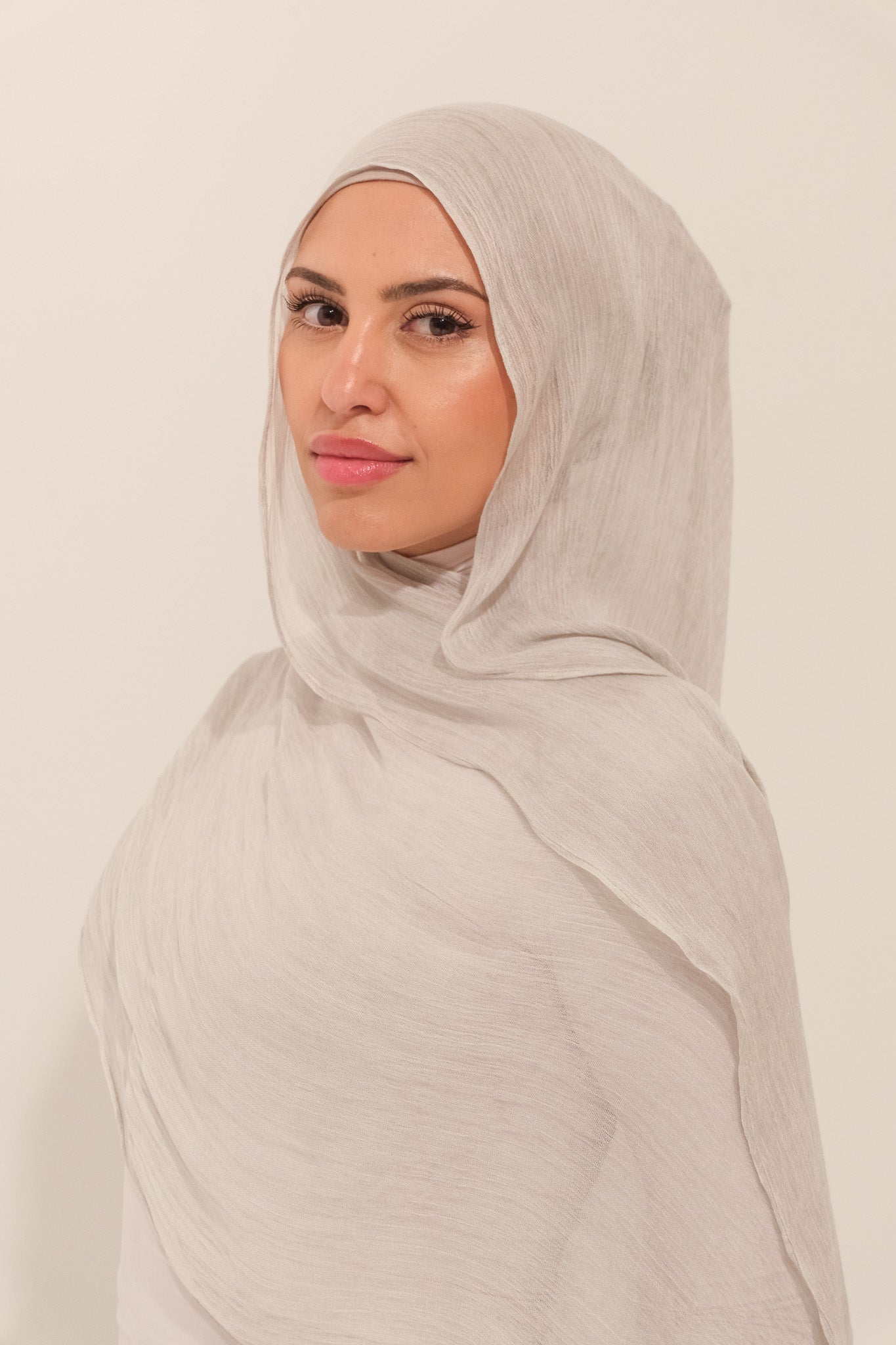 Rayon crinkle - Drizzle