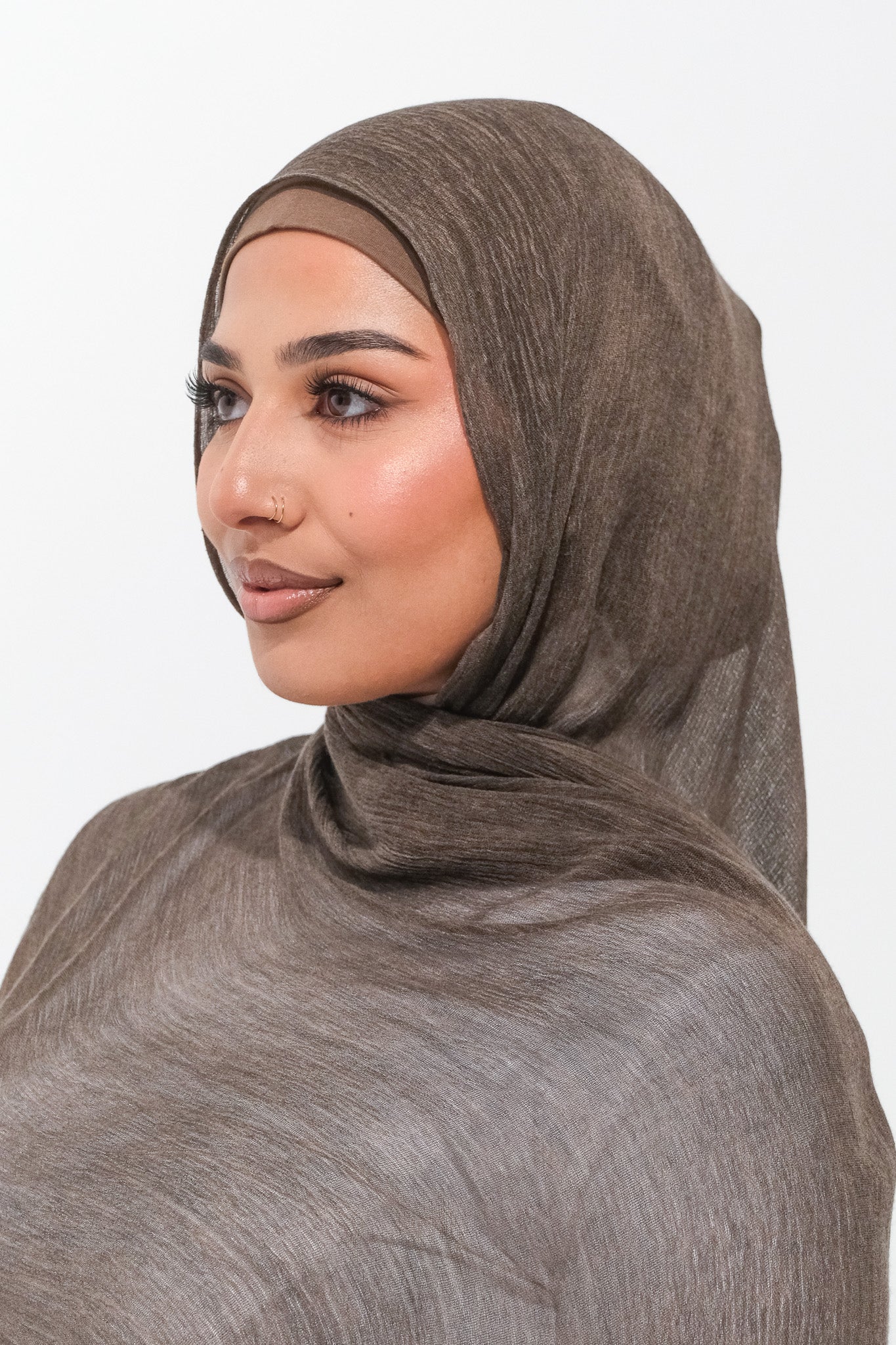 Rayon crinkle - Malt Ball