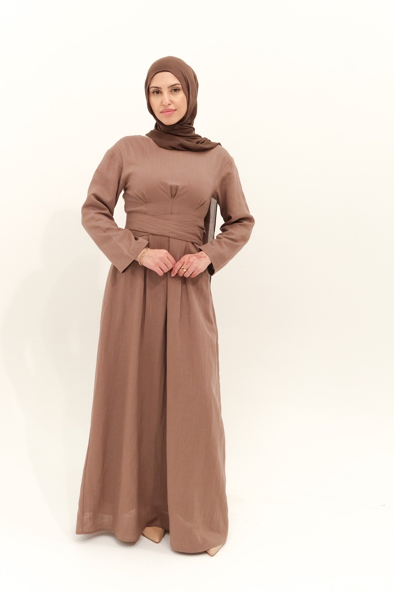 Sakina Dress - Mocha