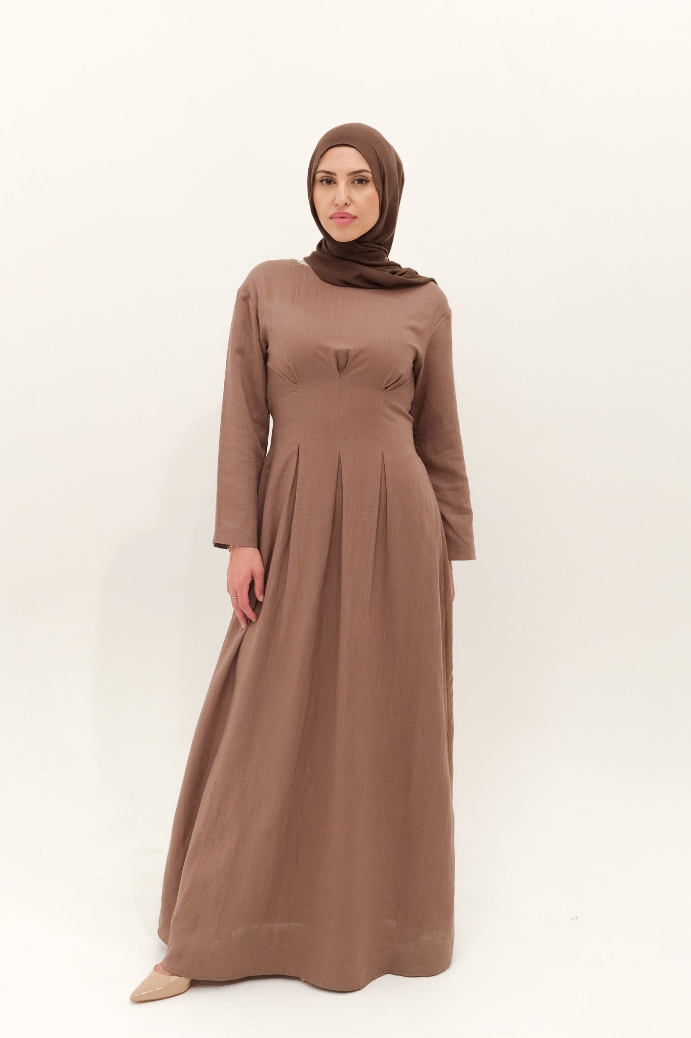 Sakina Dress - Mocha