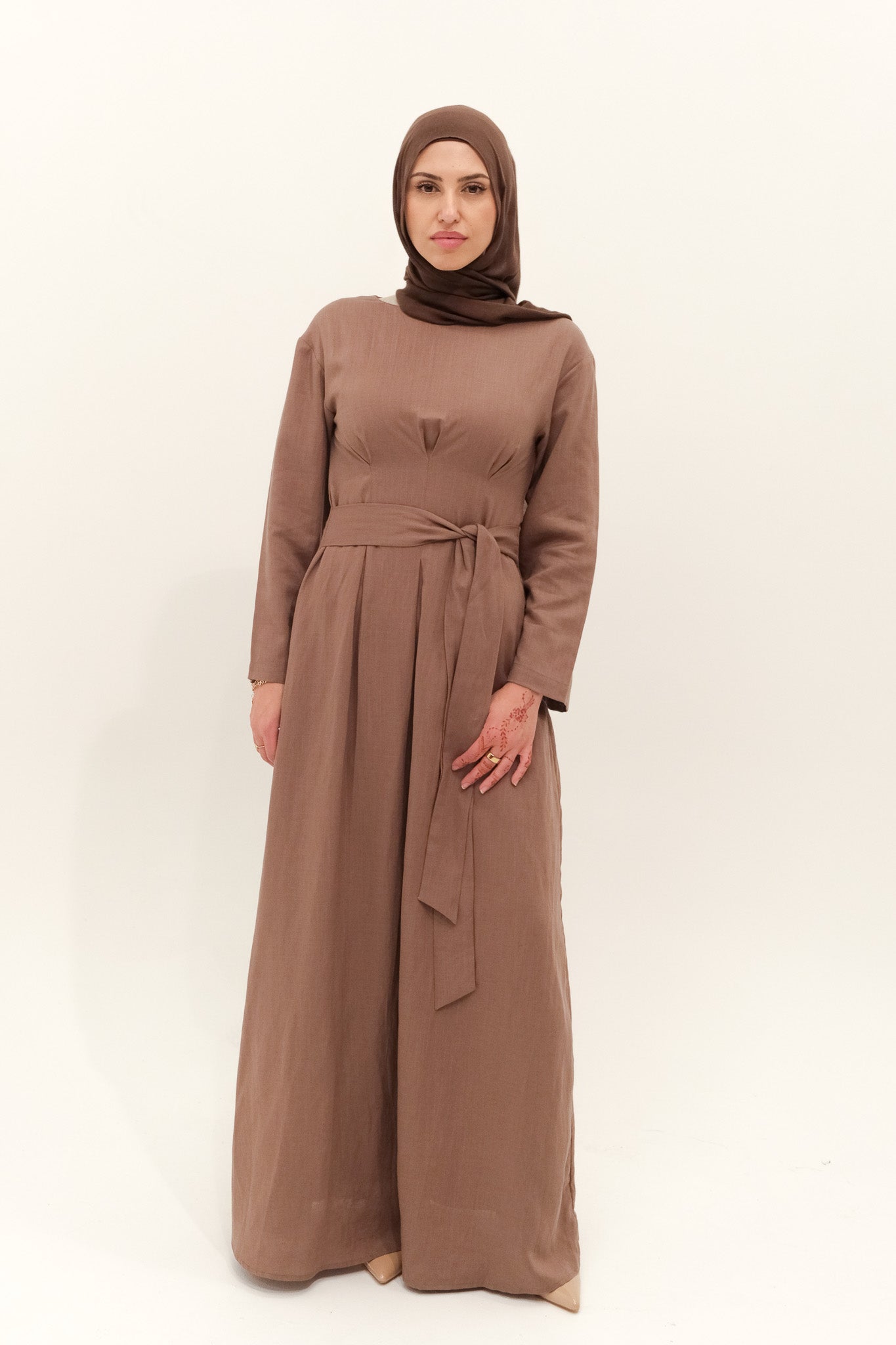 Sakina Dress - Mocha