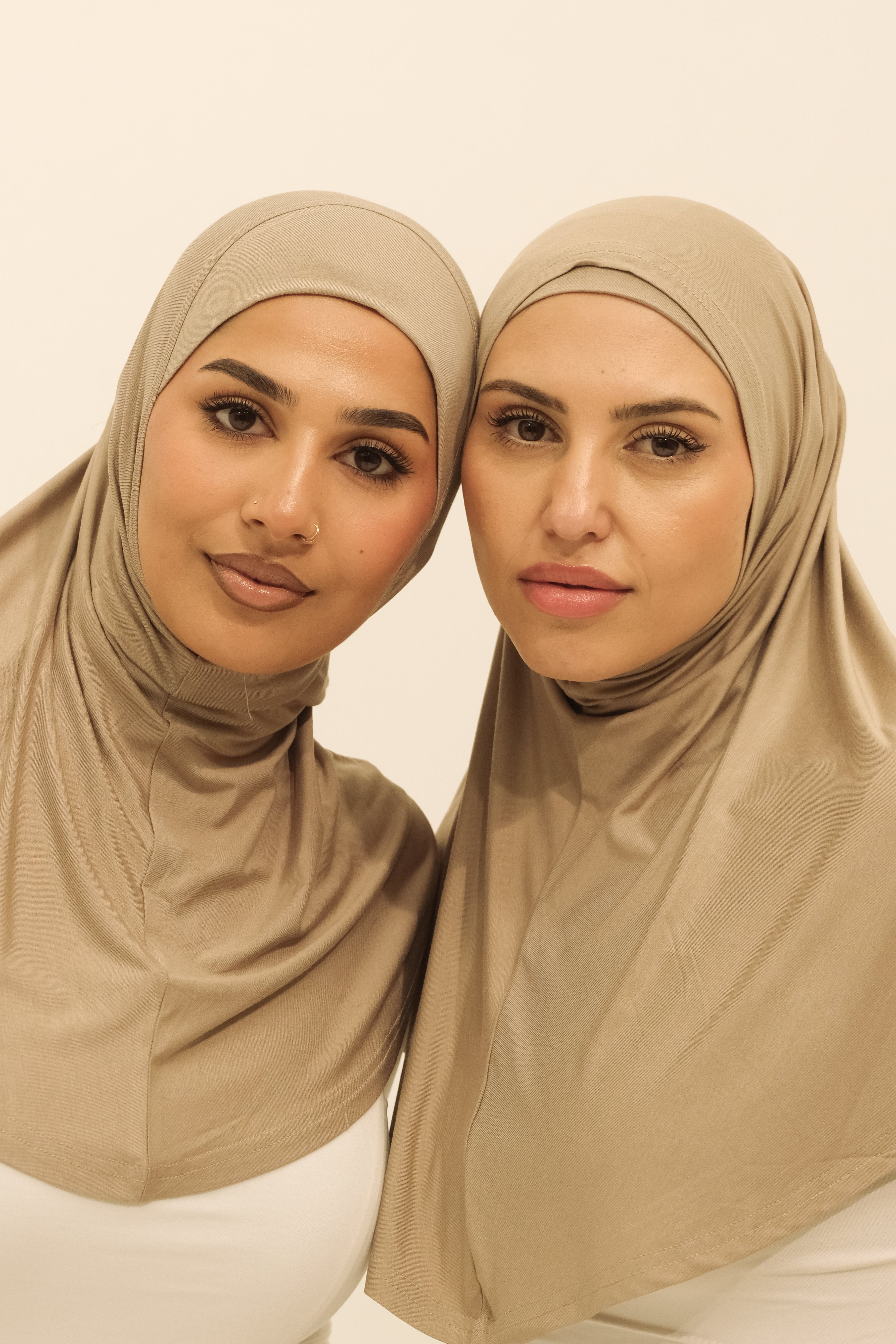 Slip on Hijab - Desert Taupe (J)