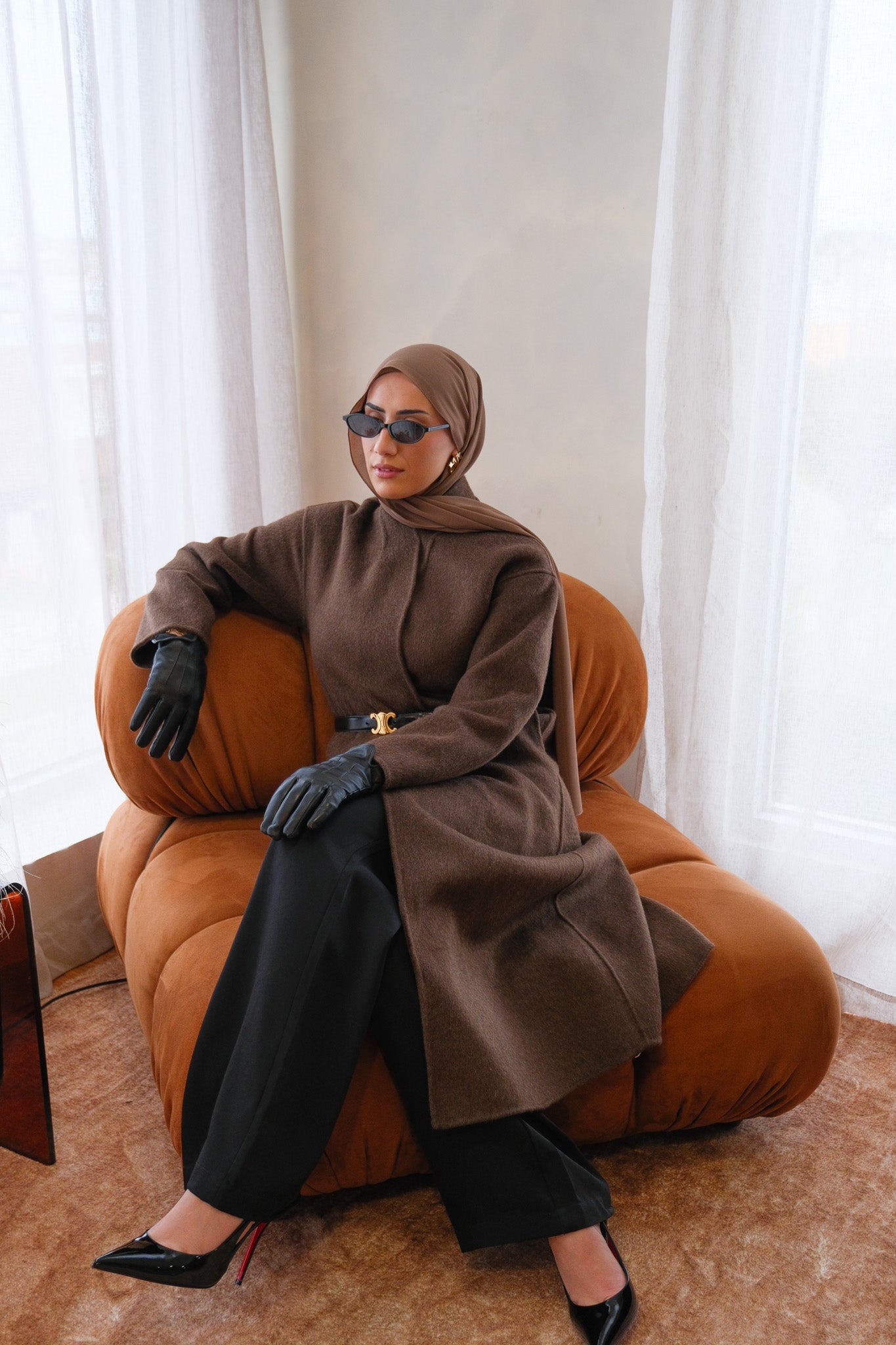 Solace Coat - Chocolate