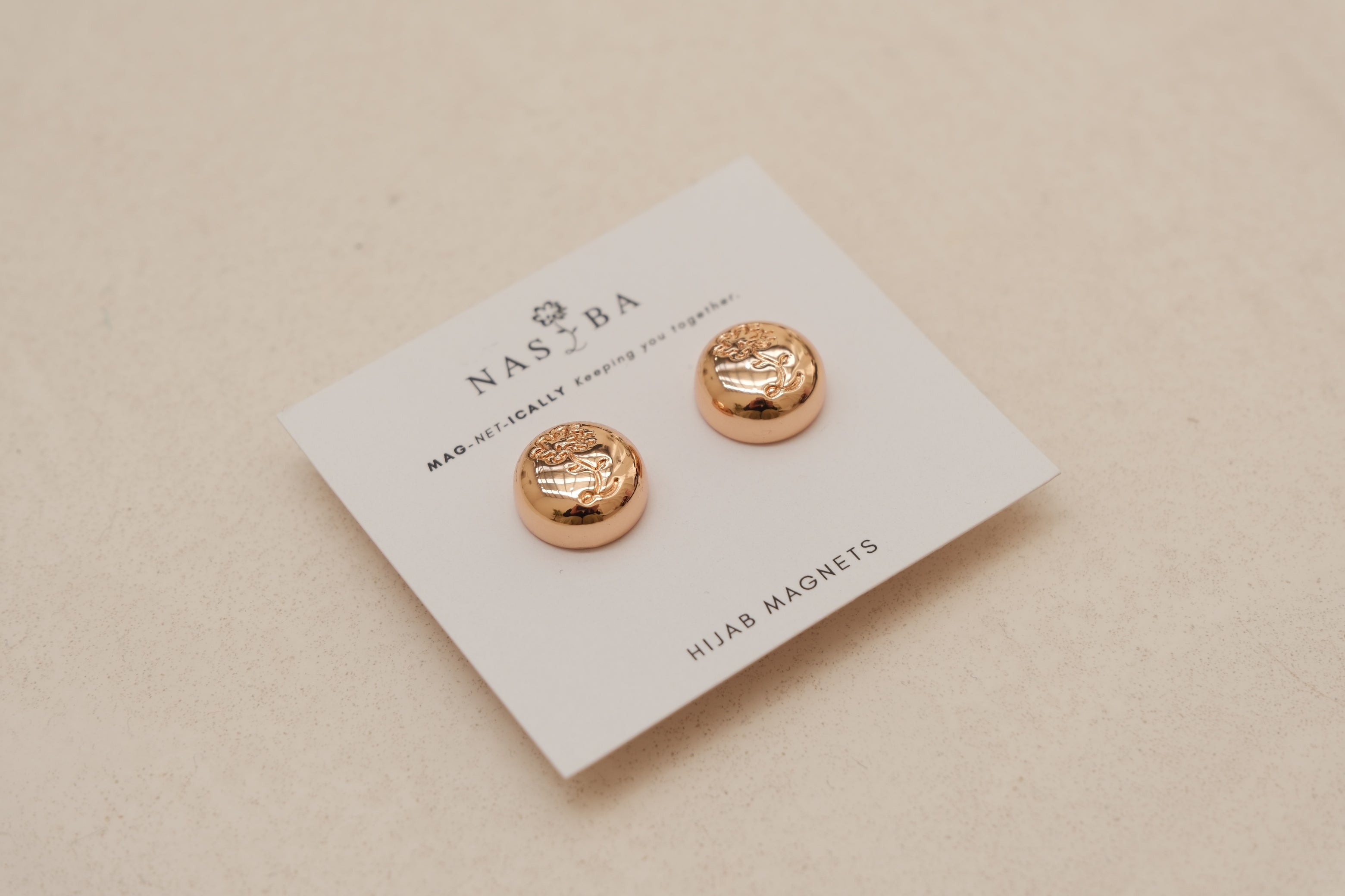 Hijab Magnets - Gold