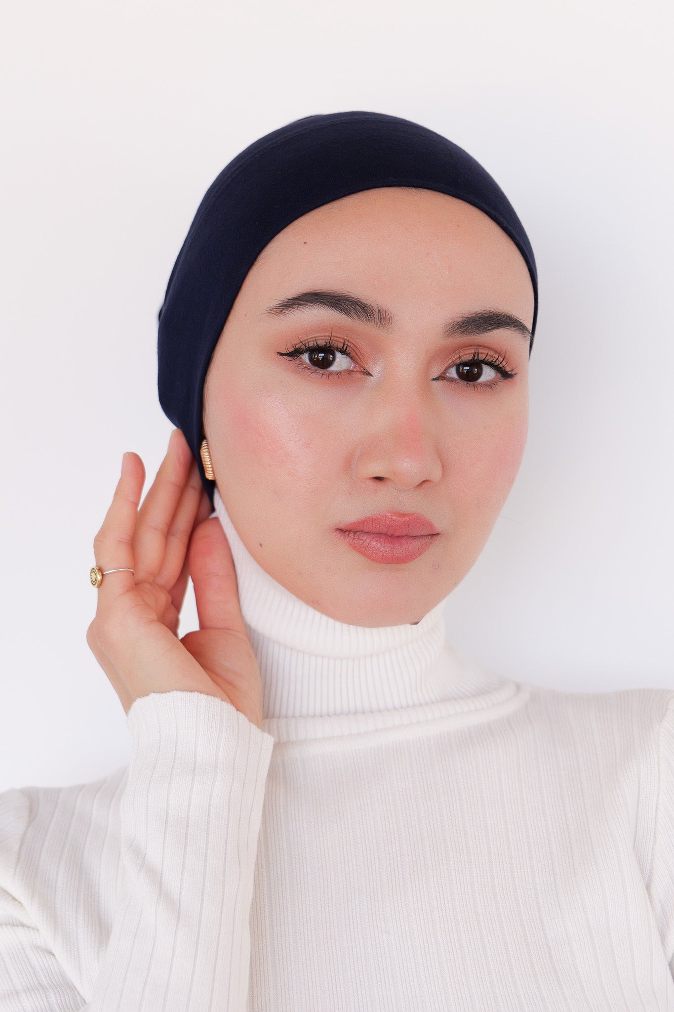 Cotton Undercap - Dark Eggplant - Nasiba