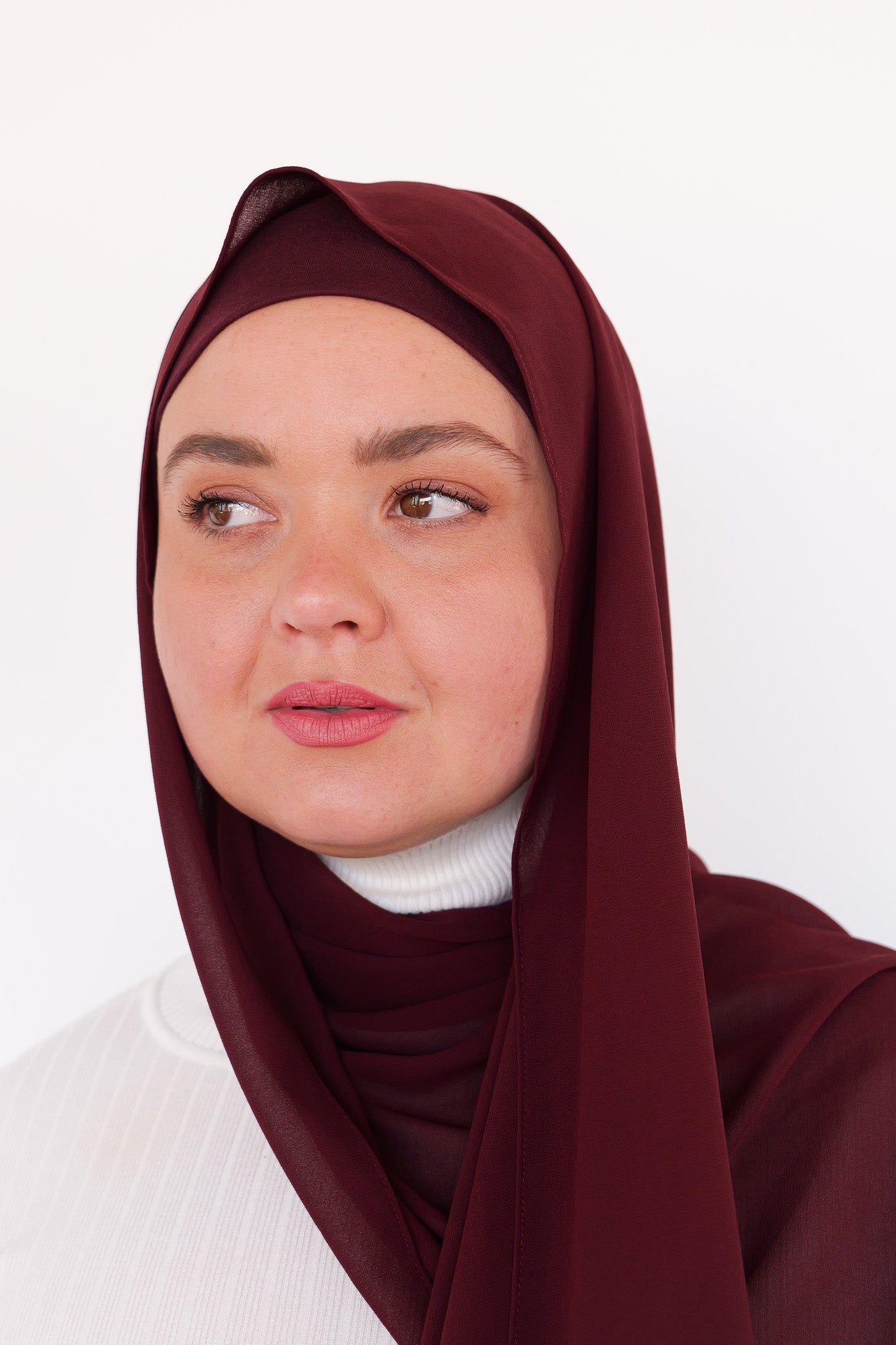 Premium Chiffon - Dark Grape - Nasiba