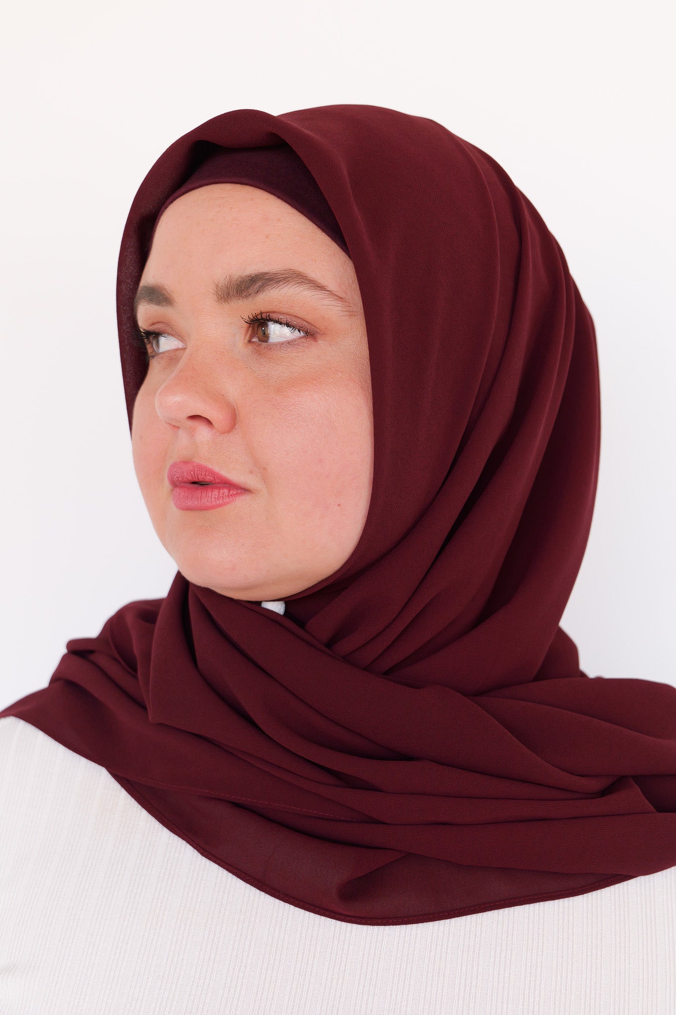 Premium Chiffon - Dark Grape - Nasiba