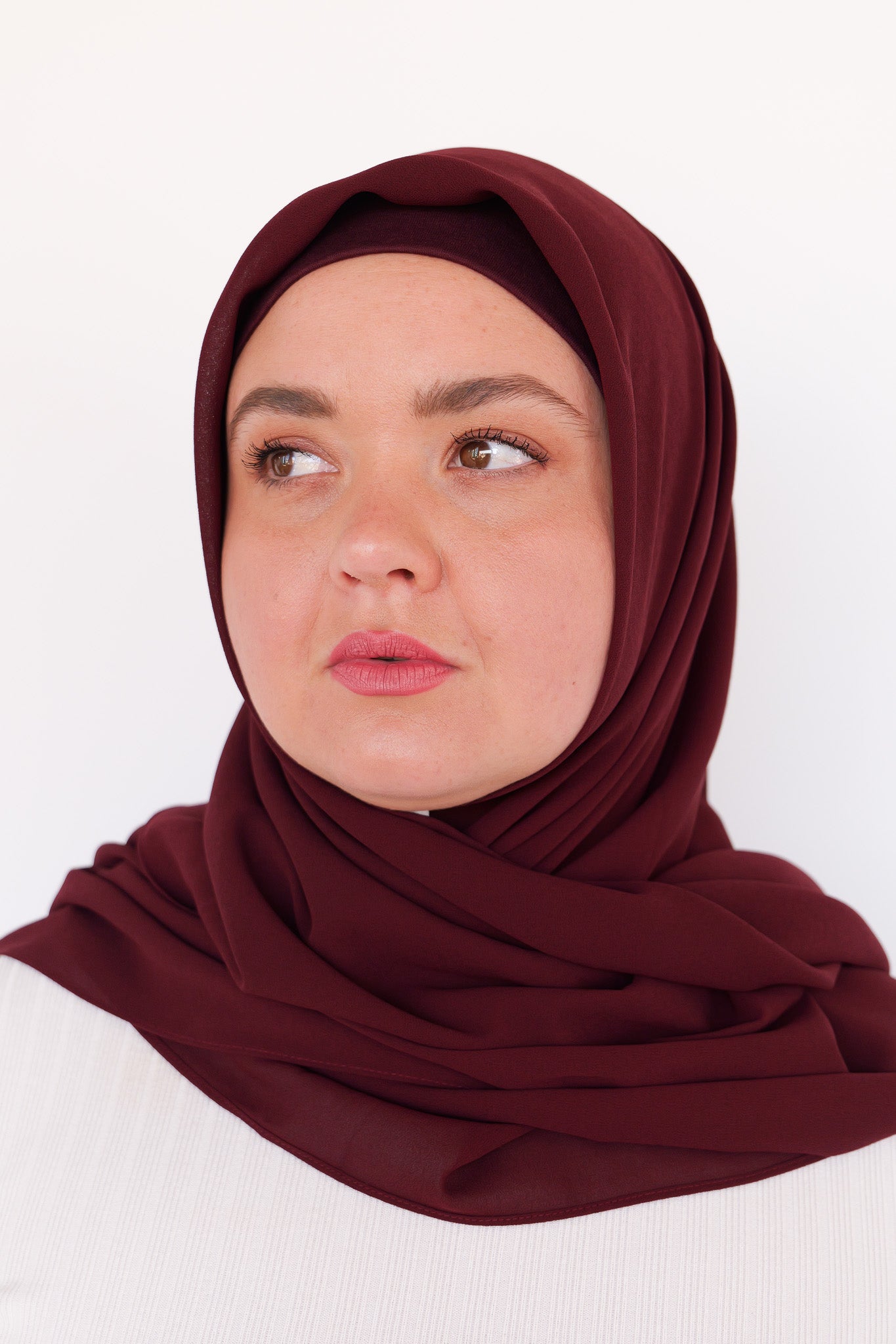 Premium Chiffon - Dark Grape - Nasiba