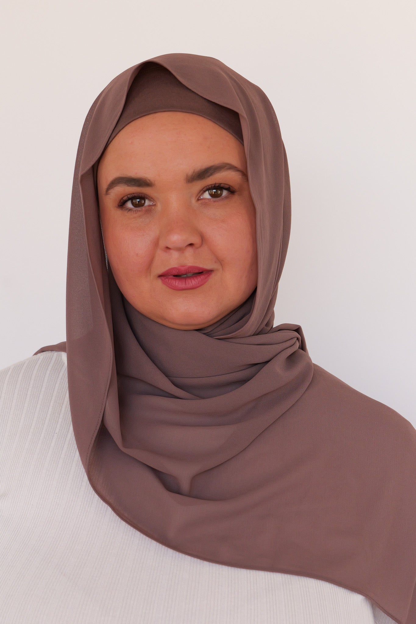 Premium Chiffon - Deep Taupe - Nasiba