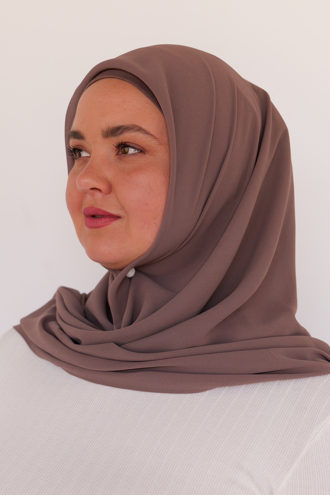 Premium Chiffon - Deep Taupe - Nasiba