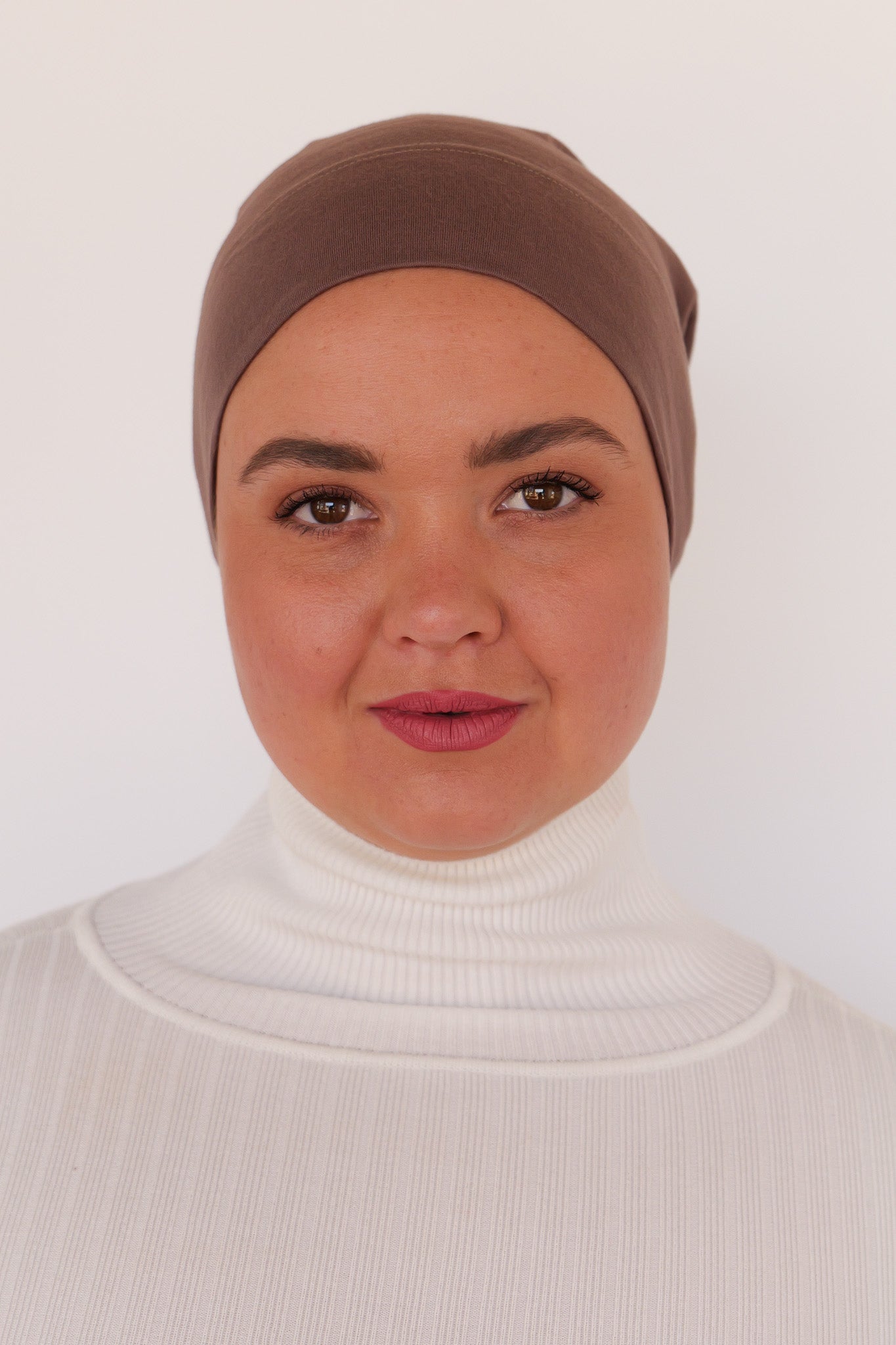Cotton Undercap - Deep Taupe - Nasiba