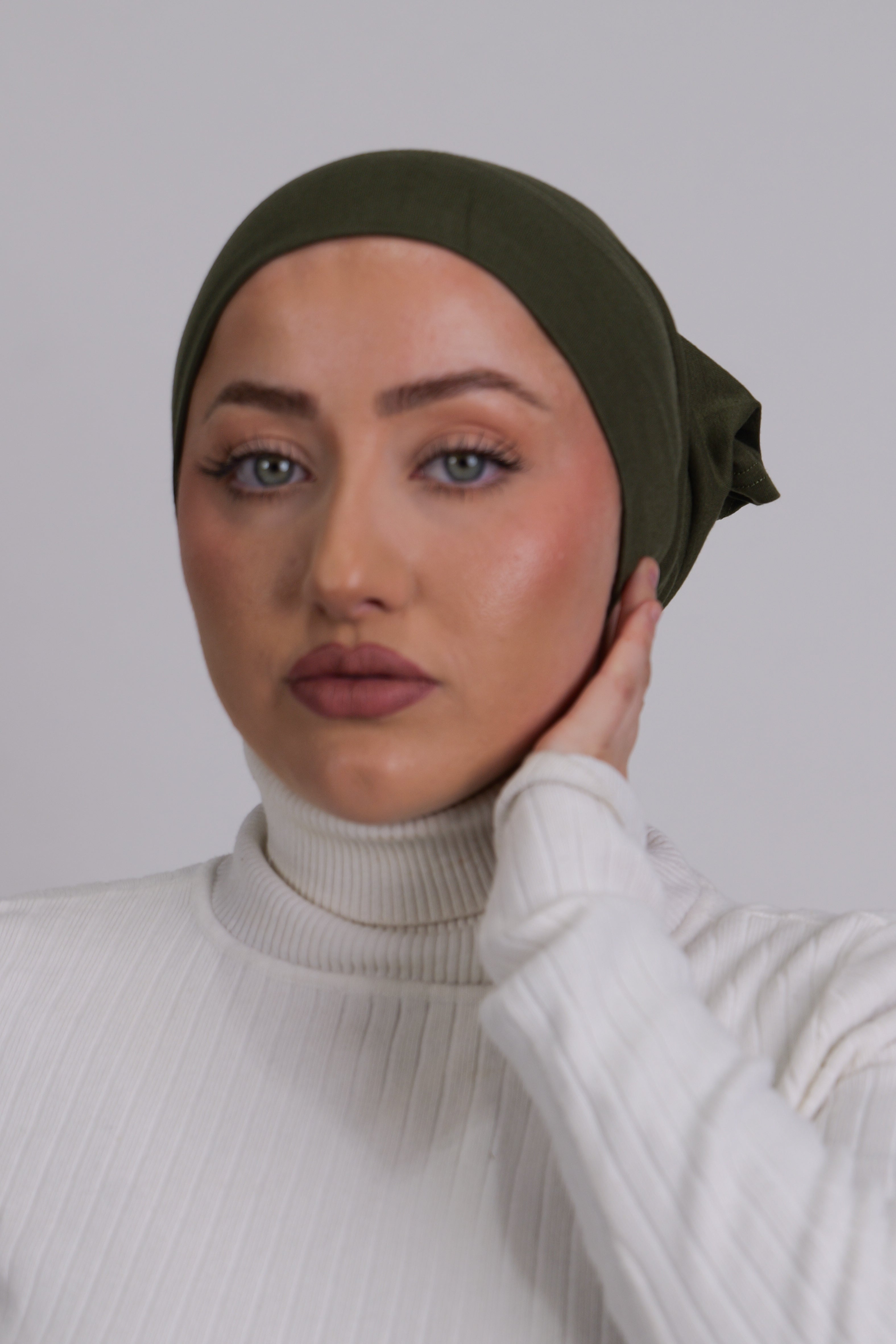 Cotton Undercap - Olive night