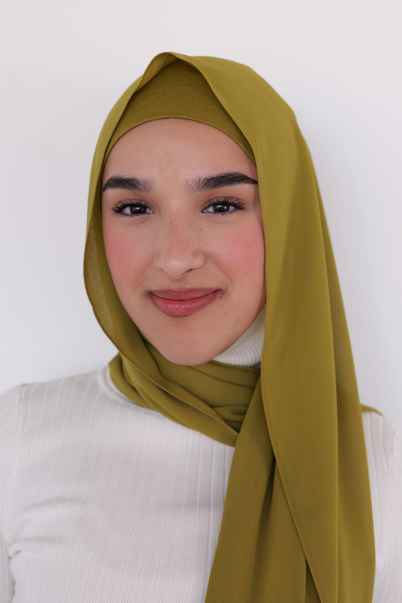 Premium Chiffon - Evergreen Sprig - Nasiba
