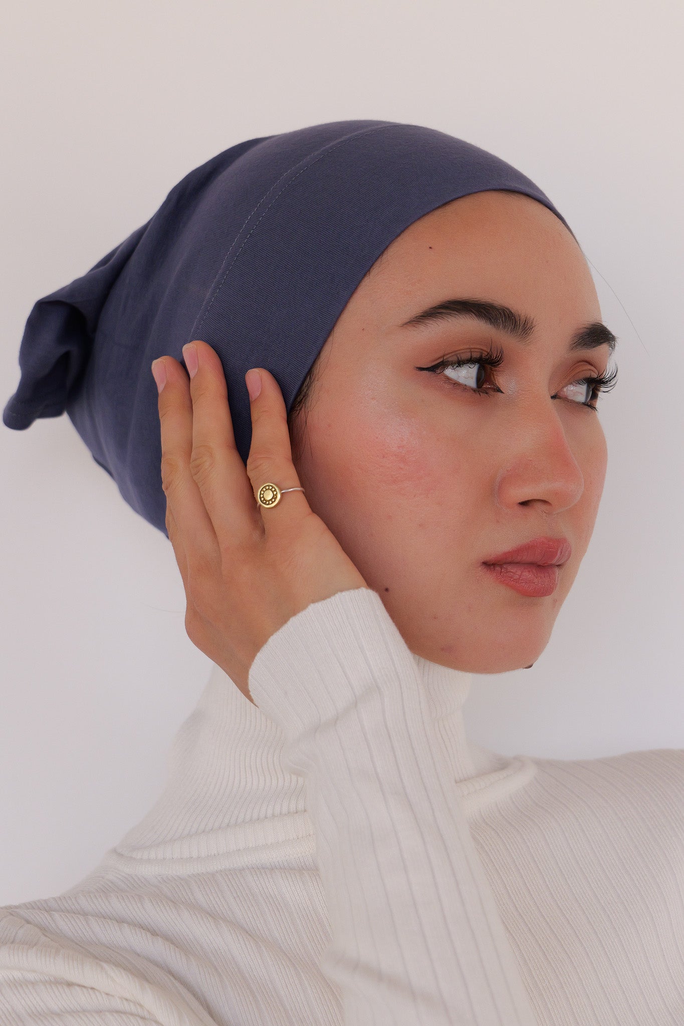 Cotton Undercap - Folkestone Gray - Nasiba