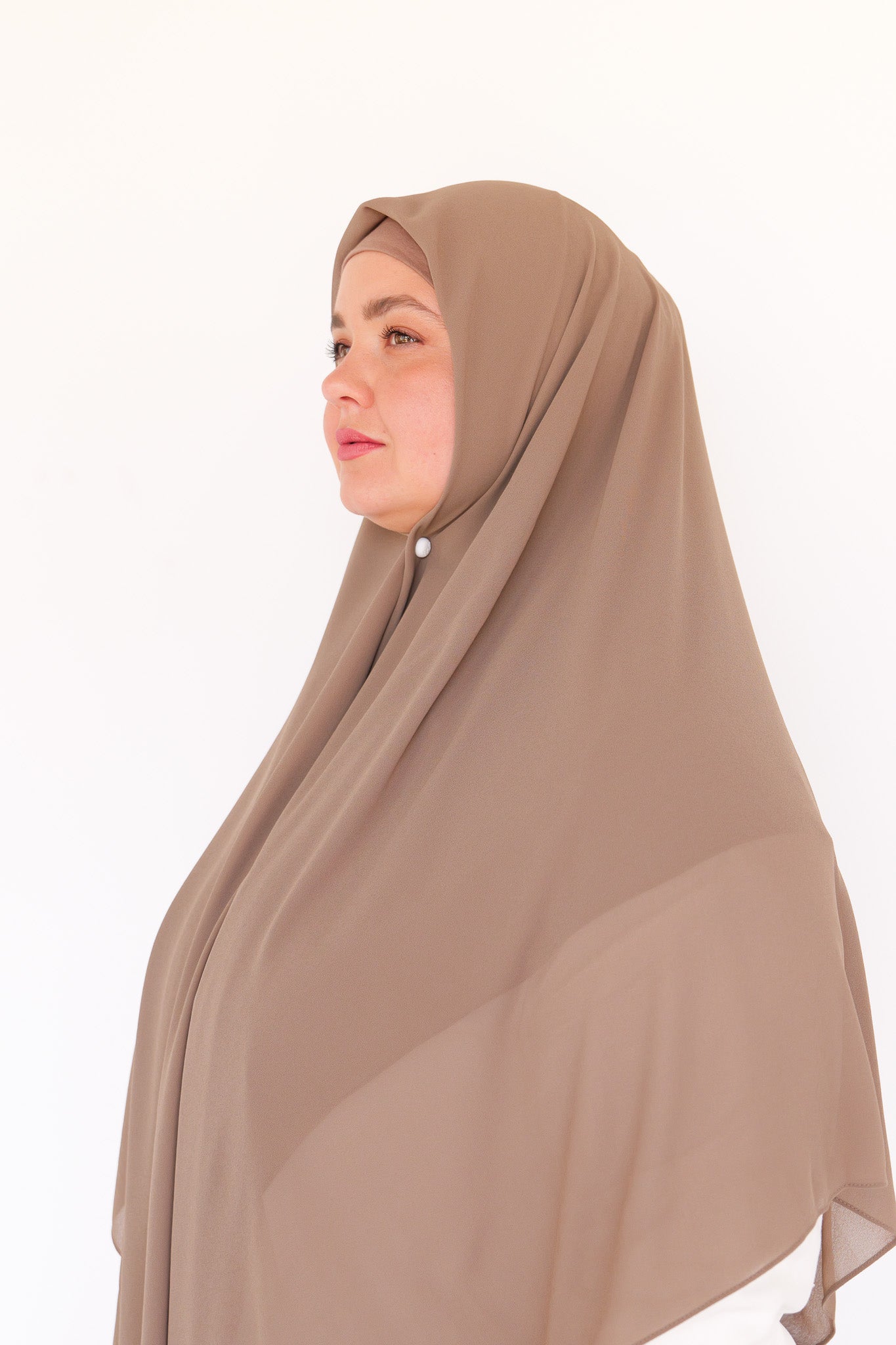 Premium Chiffon - Fossil - Nasiba
