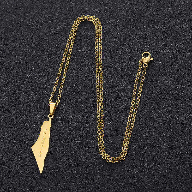 Simple Palestine Necklace - Nasiba