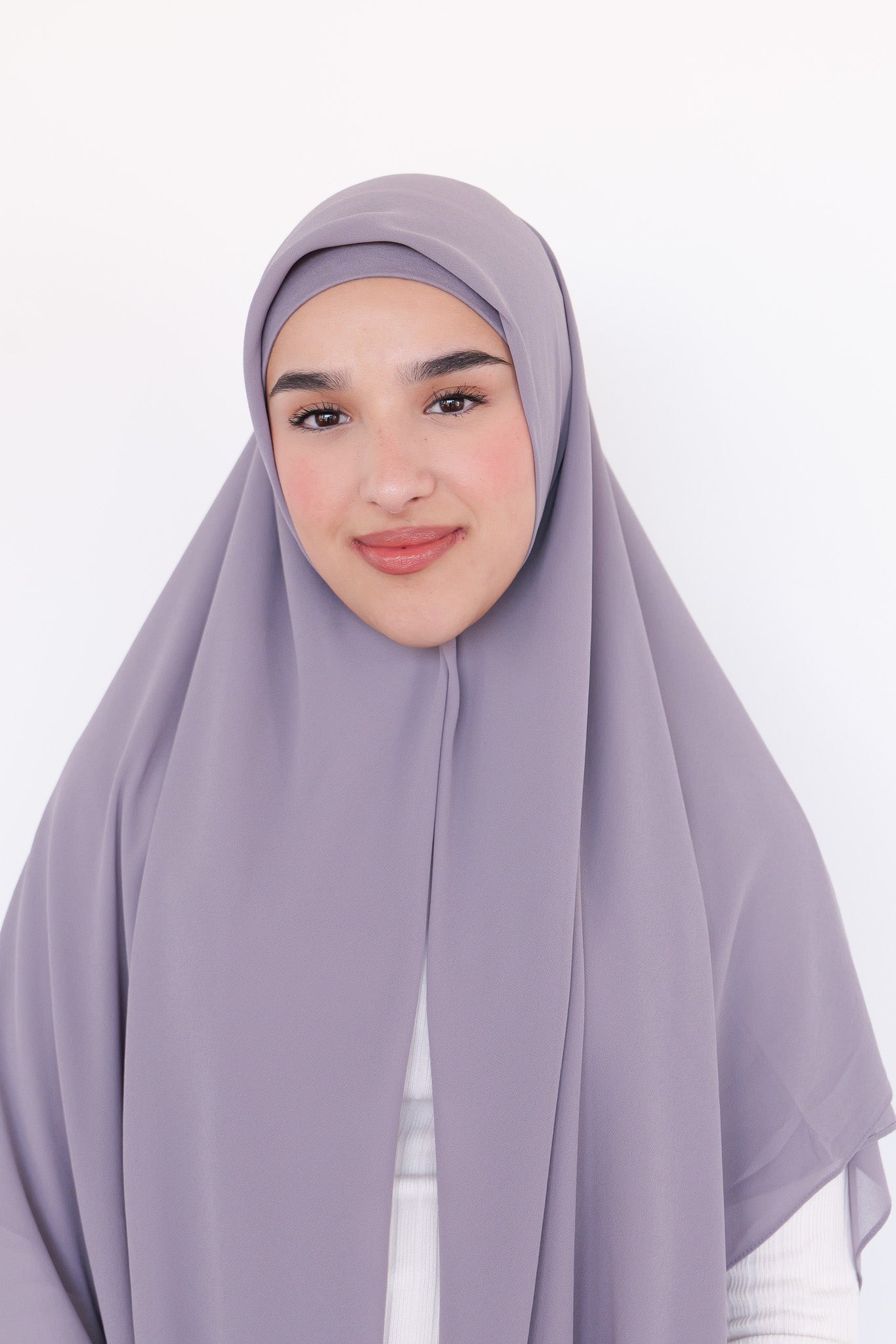 Premium Chiffon - Minimal Gray - Nasiba