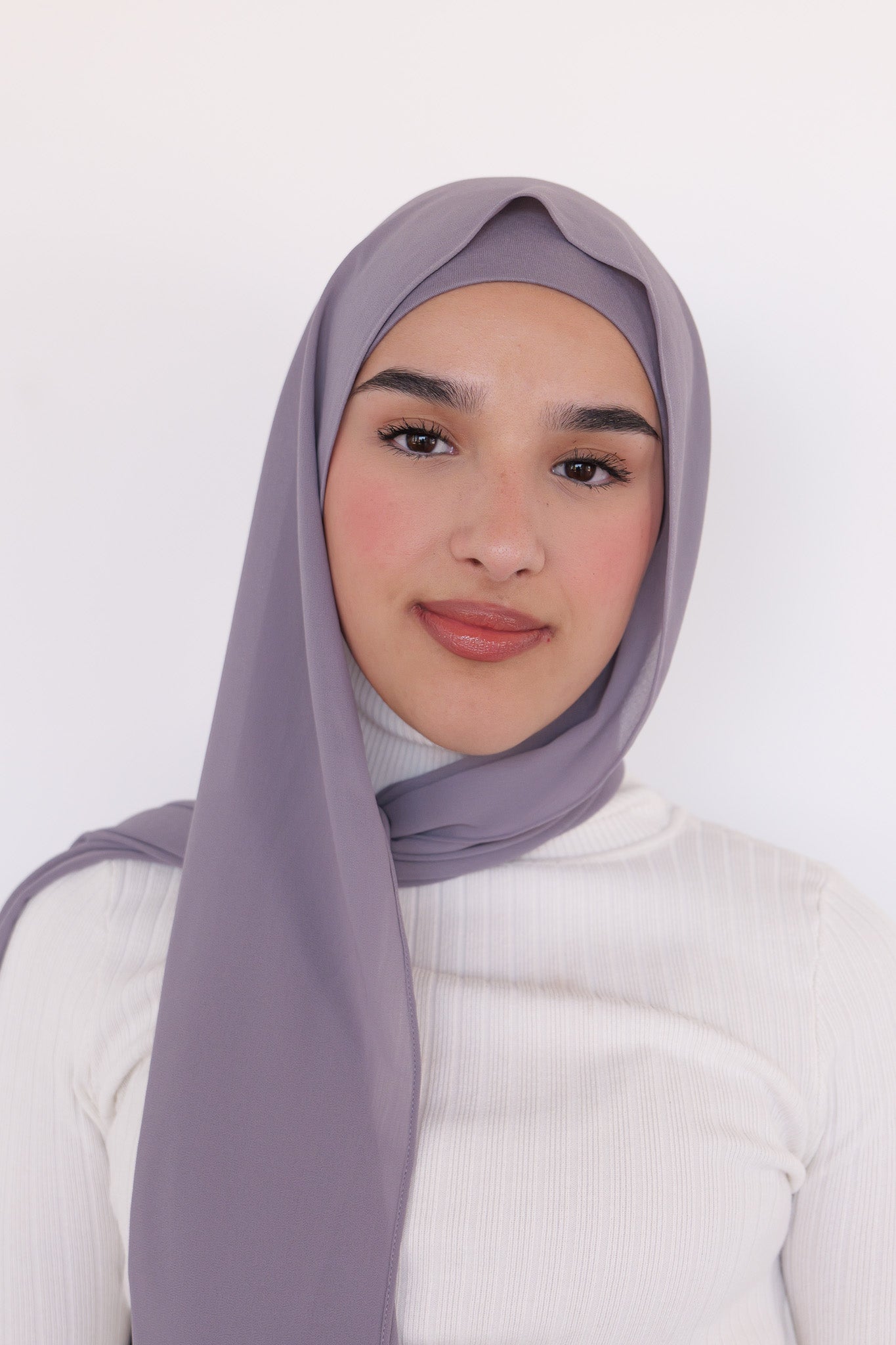 Premium Chiffon - Minimal Gray - Nasiba