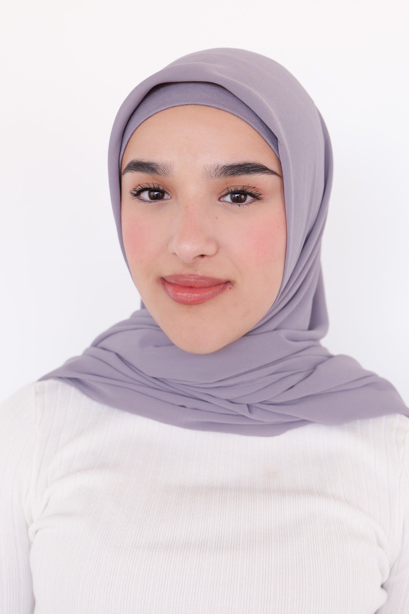 Premium Chiffon - Minimal Gray - Nasiba