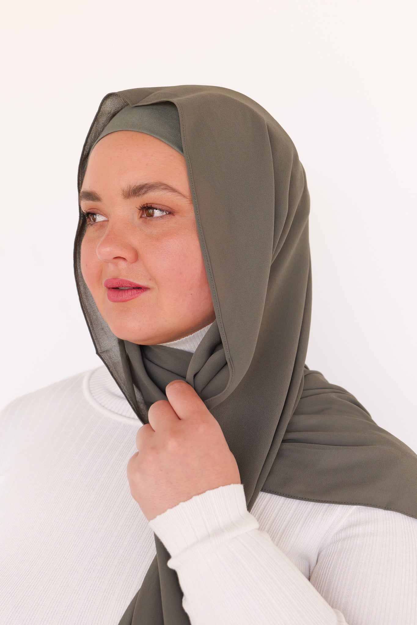 Premium Chiffon - Mulled Basil - Nasiba