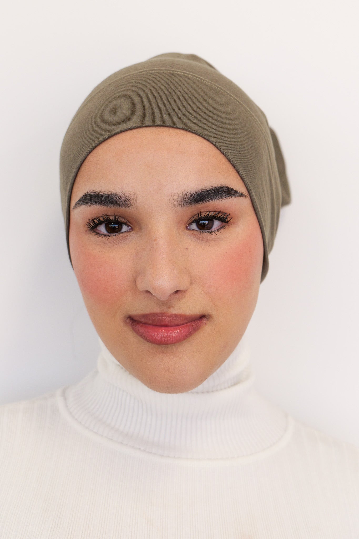 Cotton Undercap - Smokey Olive - Nasiba