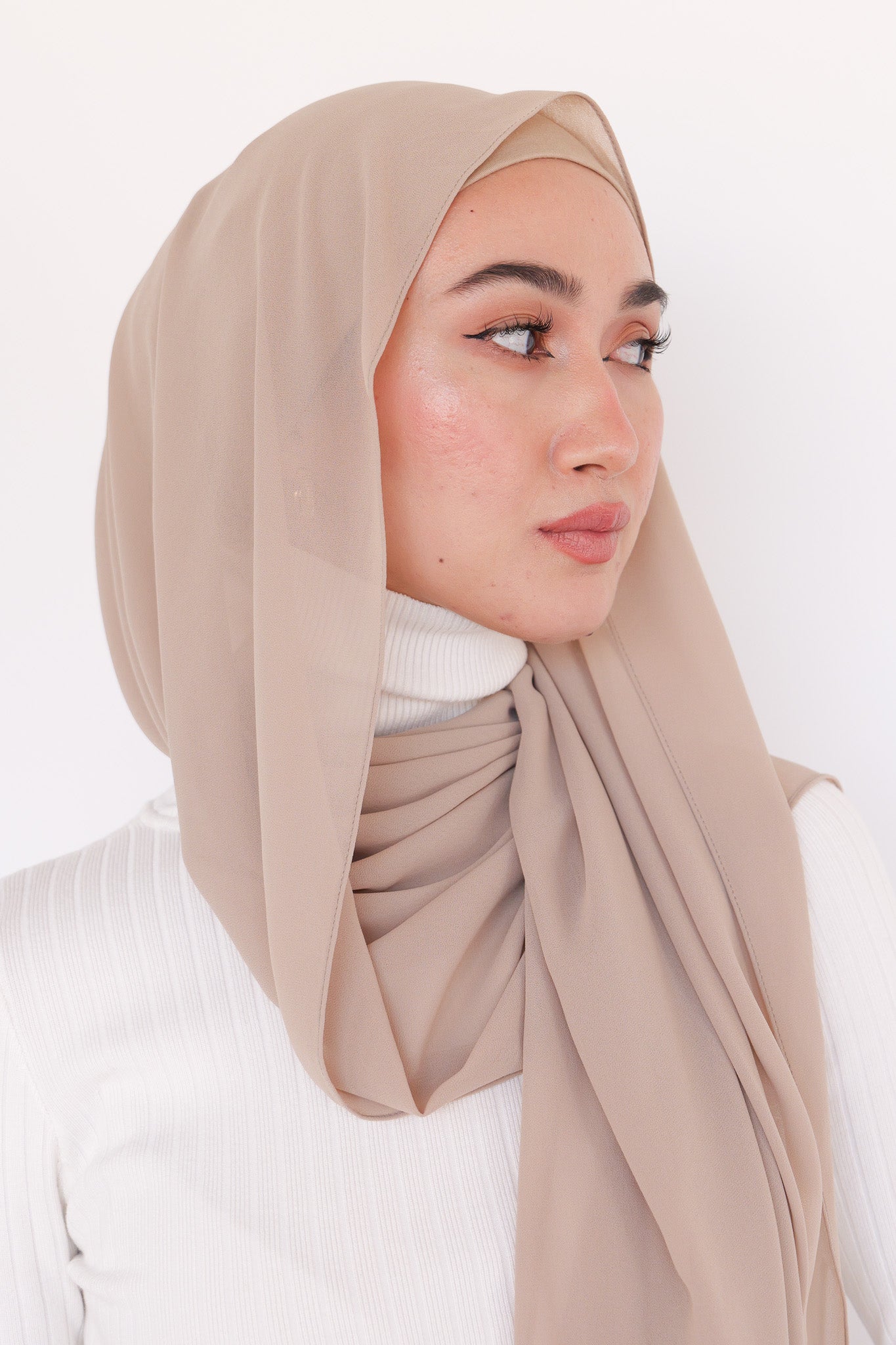 Premium Chiffon - Oxford Tan Premium Chiffon - Oxford Tan