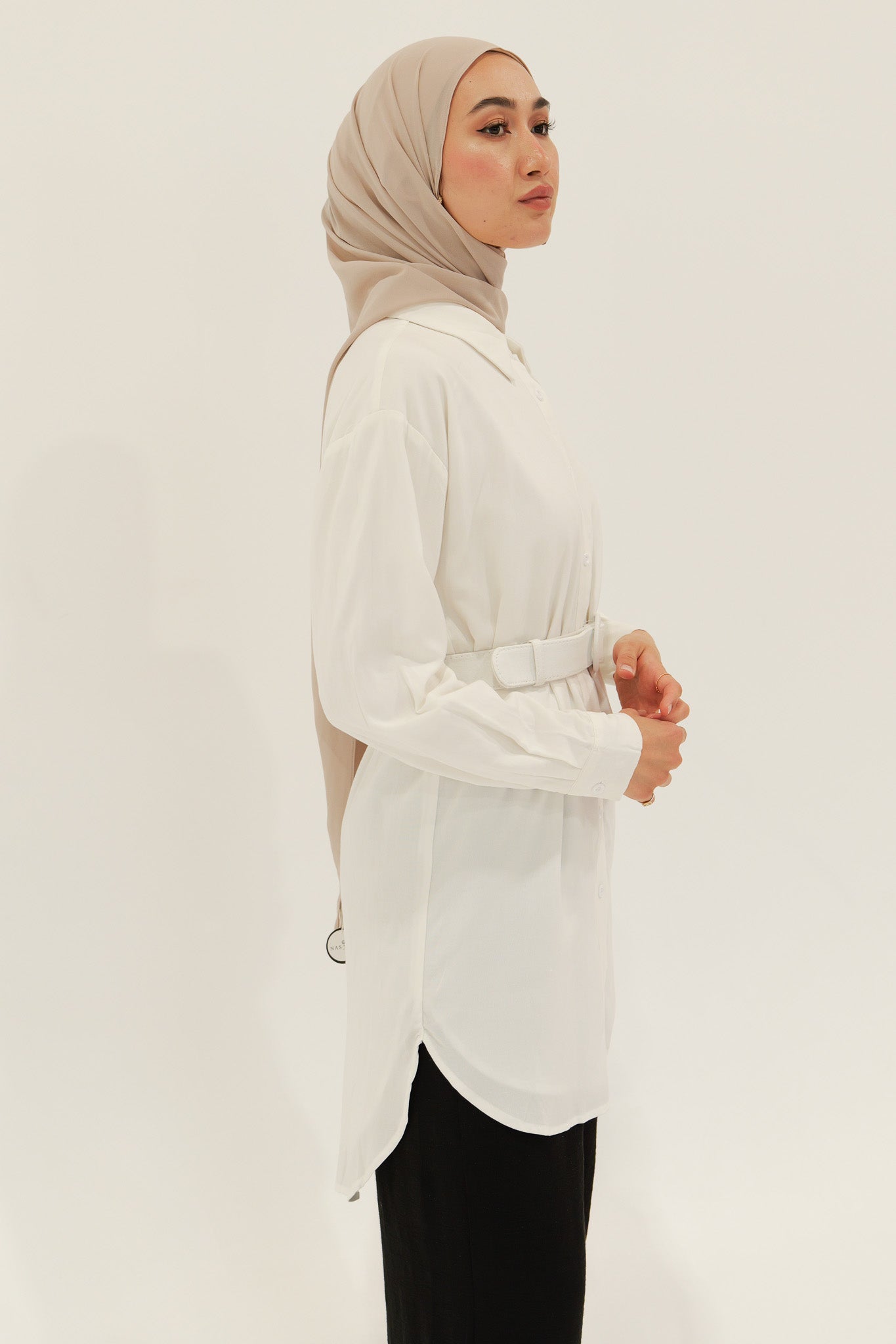 Belted Shirt - Nasiba