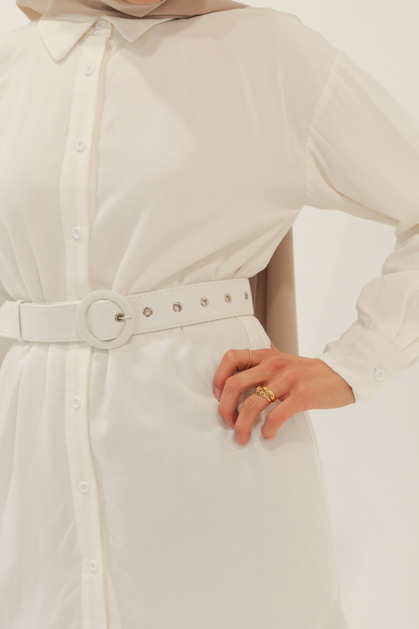 Belted Shirt - Nasiba