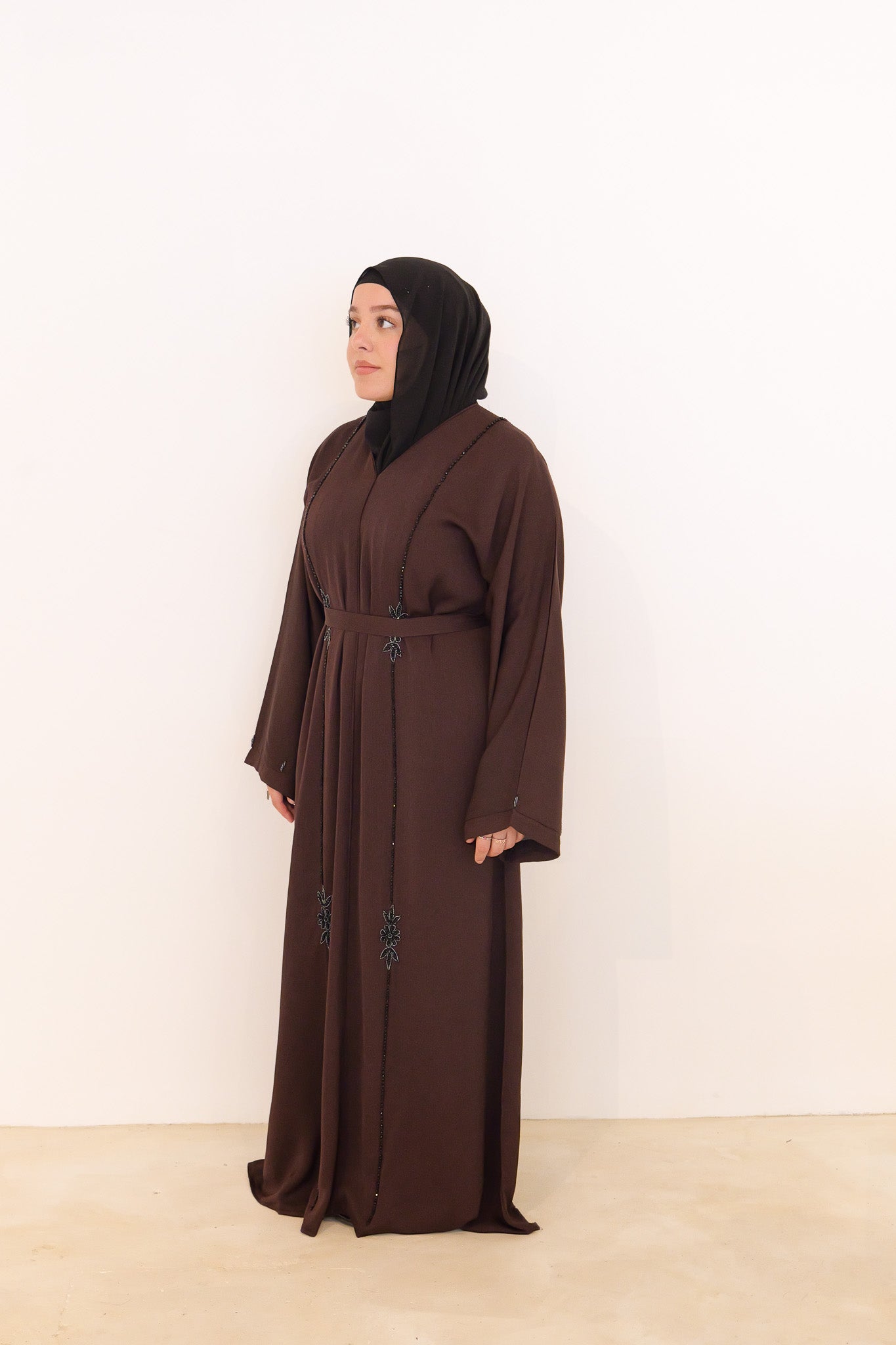 Nadia Abayah - Brown - Nasiba