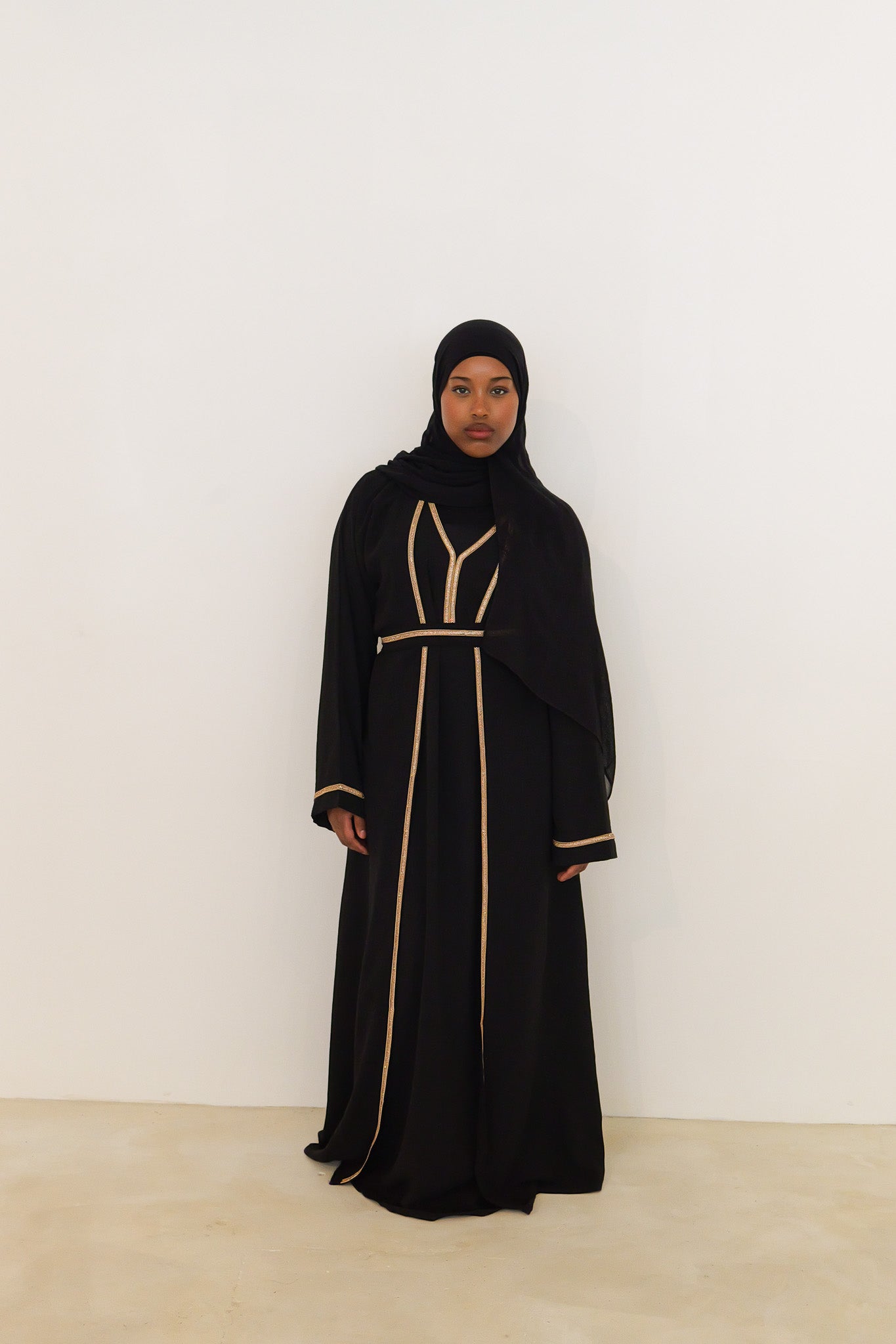 Fatima Abayah - Black - Nasiba