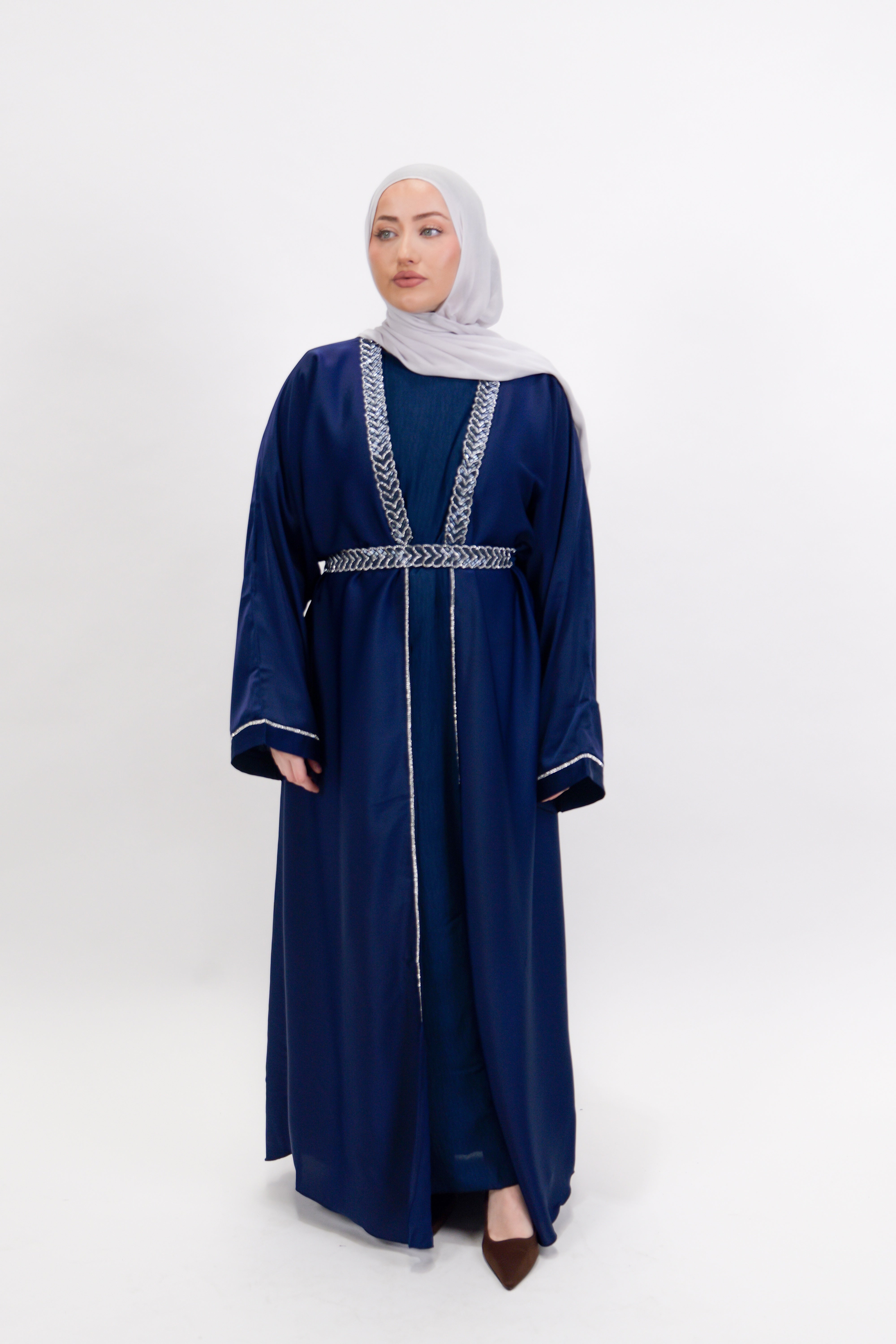 Aysha abaya - navy