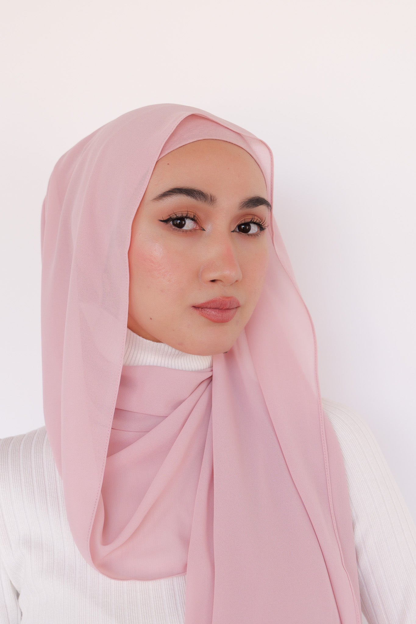 Premium Chiffon - Pale Mauve - Nasiba