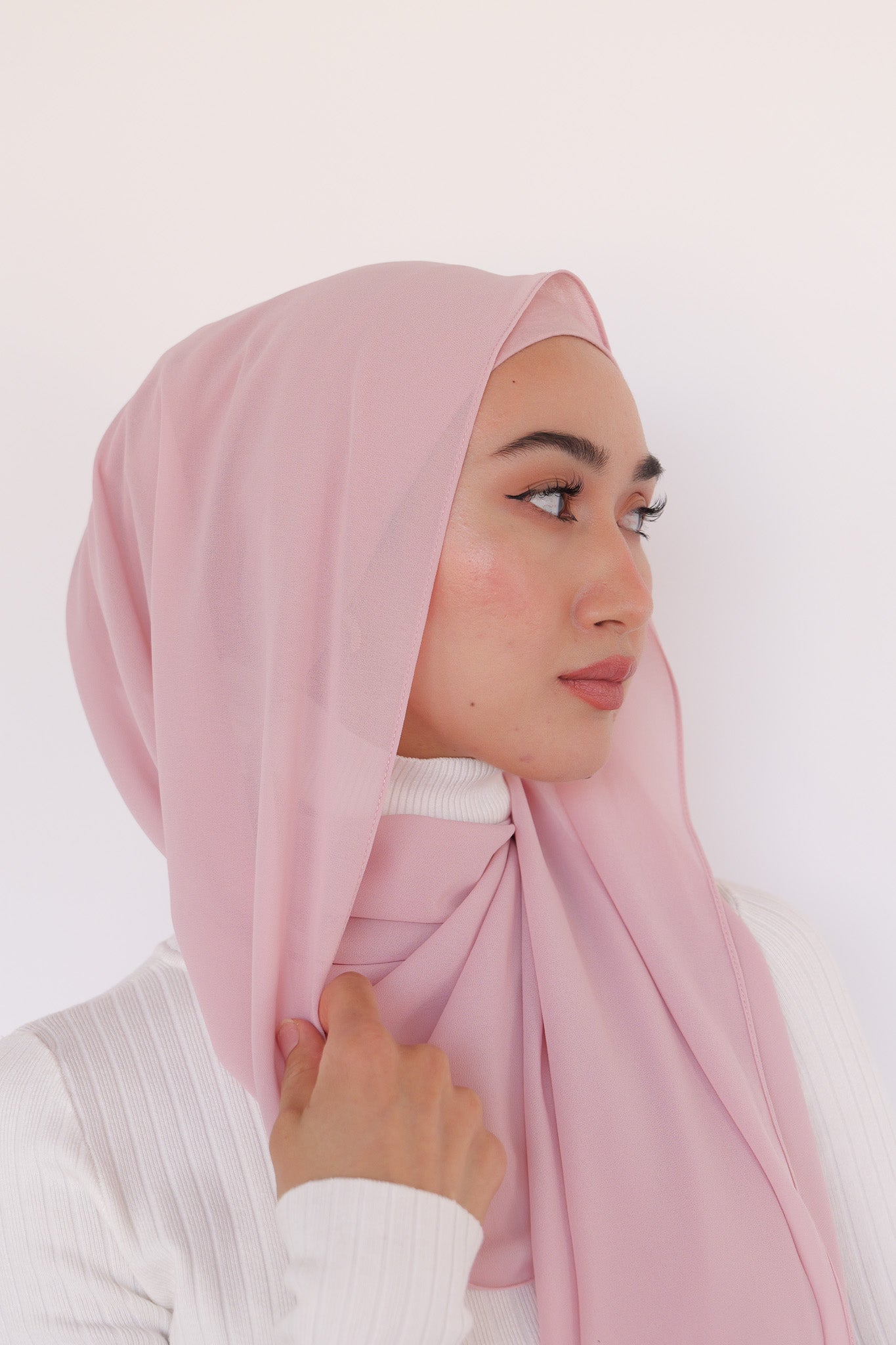 Premium Chiffon - Pale Mauve - Nasiba